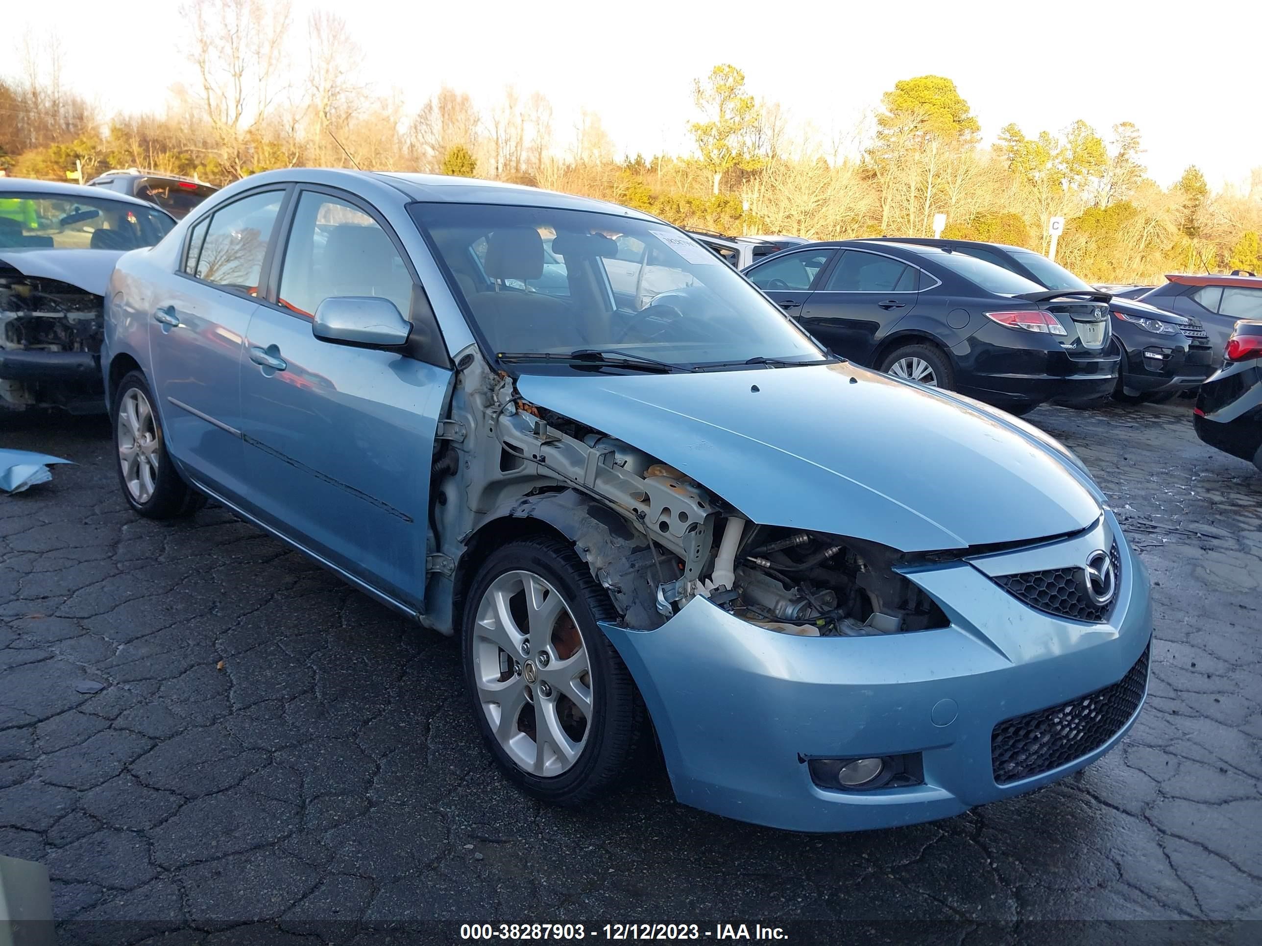 mazda 3 2008 jm1bk32fx81123350