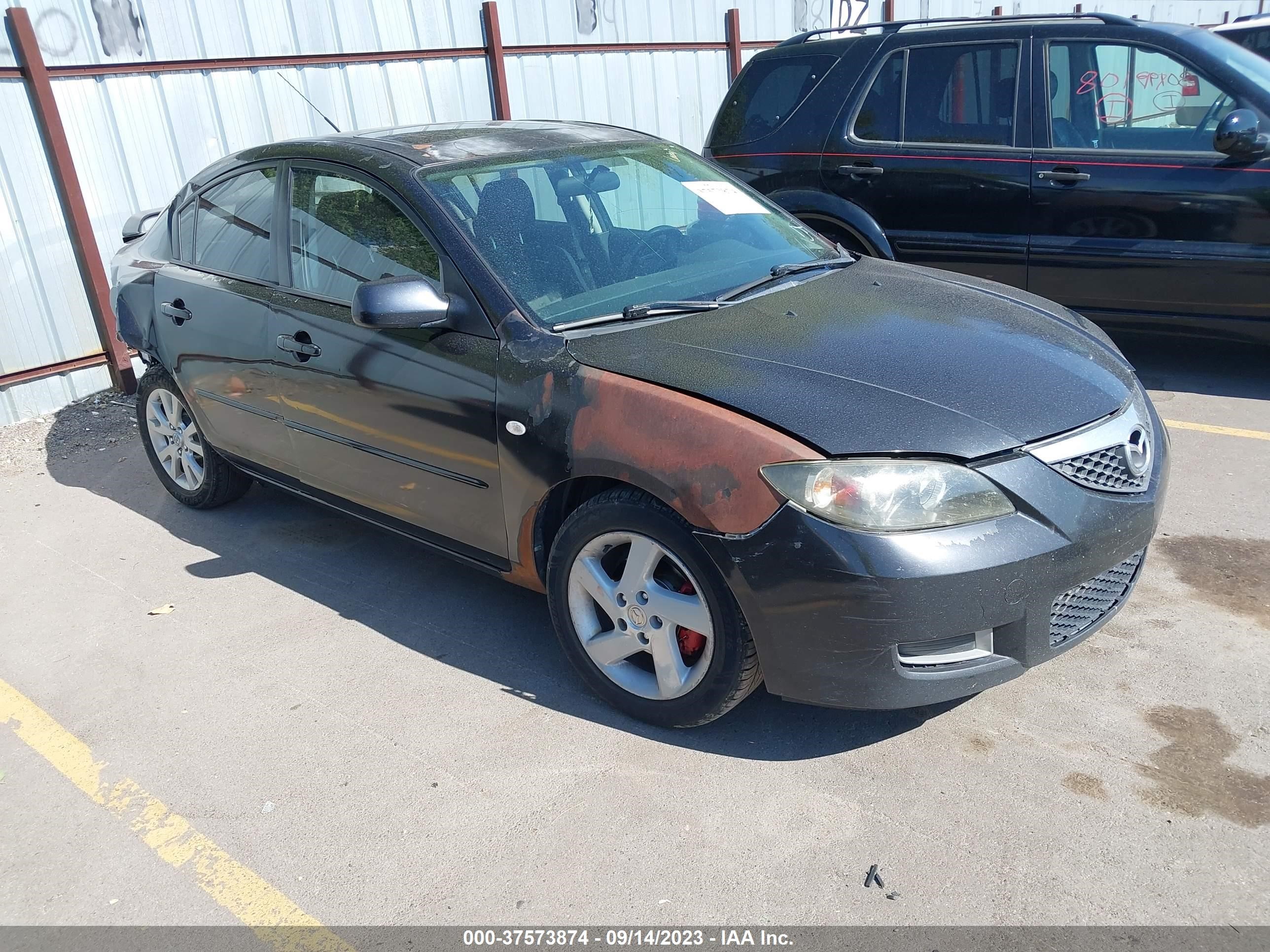 mazda 3 2008 jm1bk32fx81847345