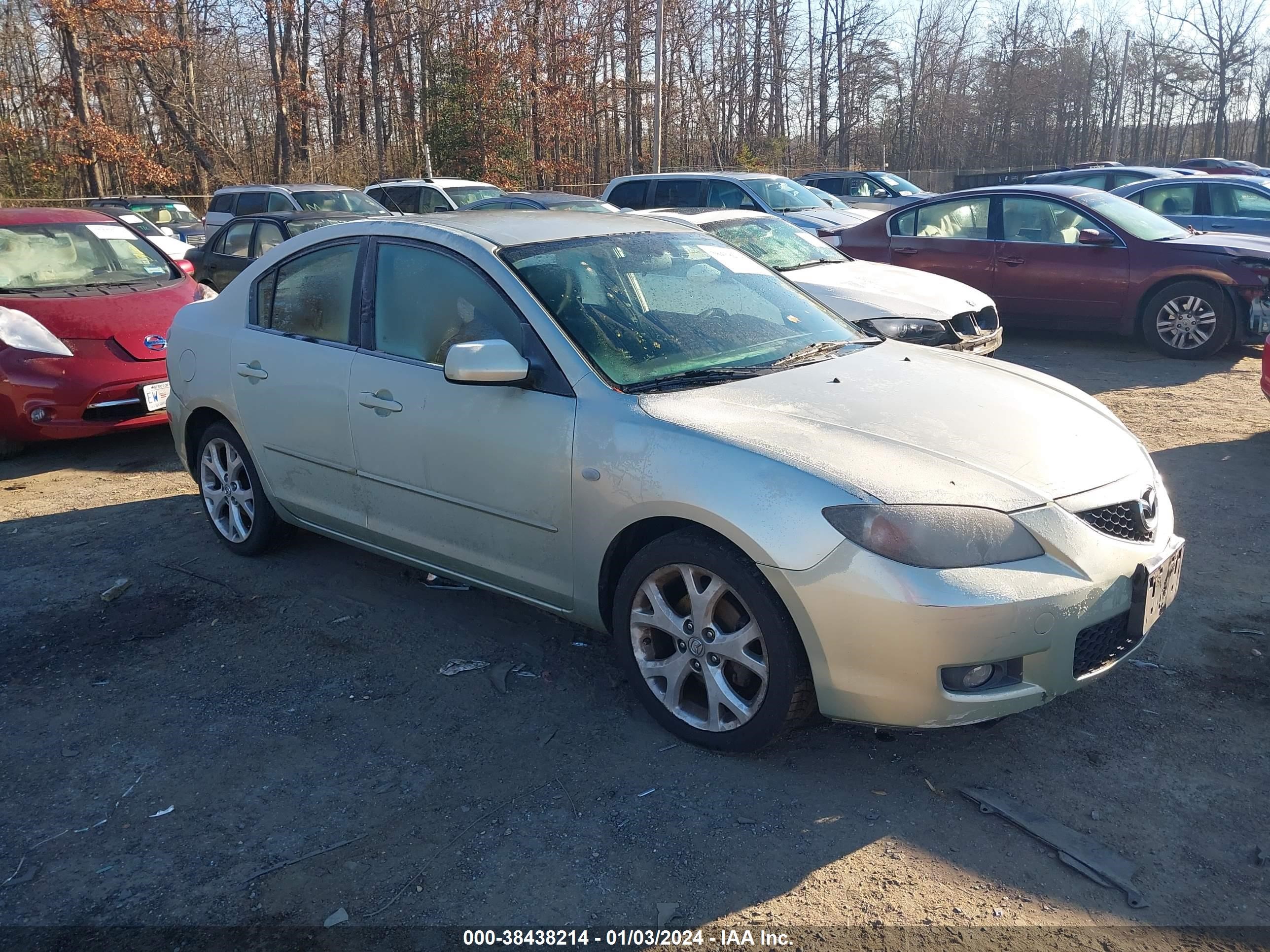 mazda 3 2009 jm1bk32fx91238760