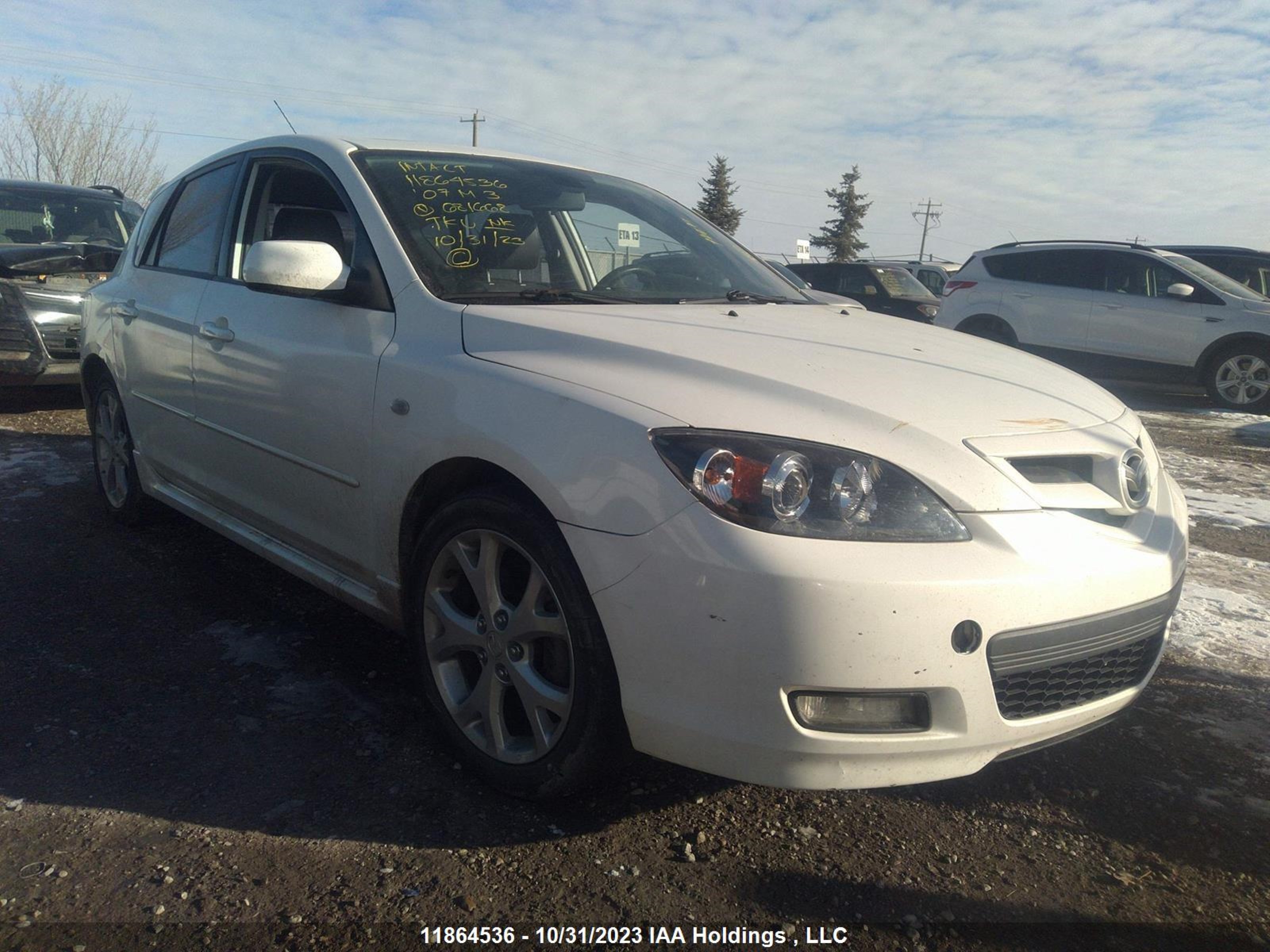 mazda 3 2007 jm1bk343171681668