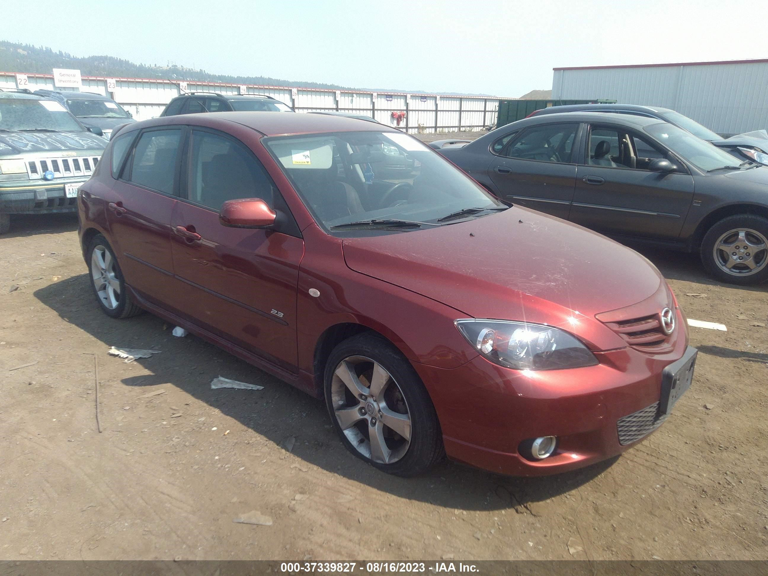 mazda 3 2006 jm1bk343361543287