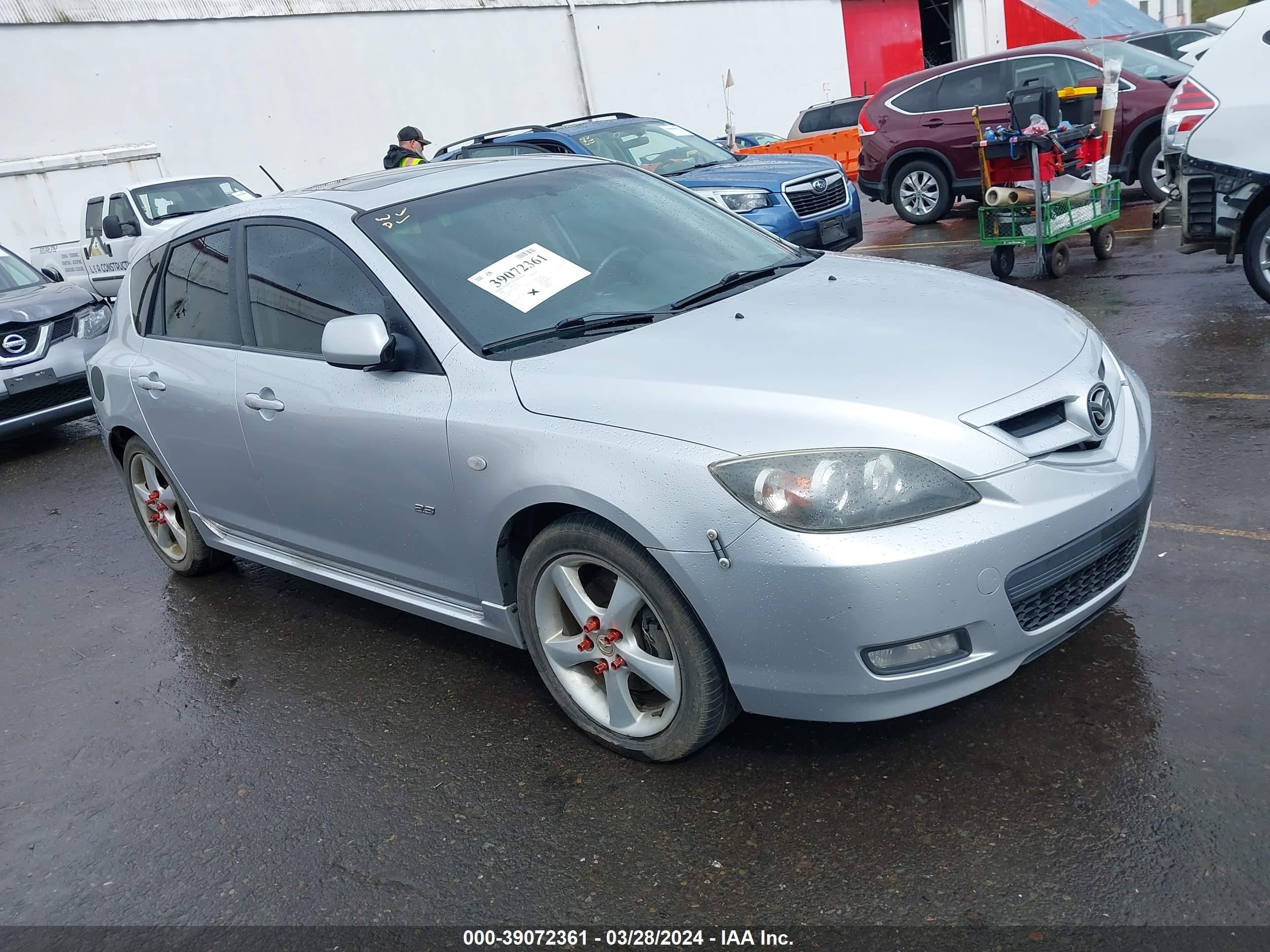 mazda 3 2008 jm1bk343481109740