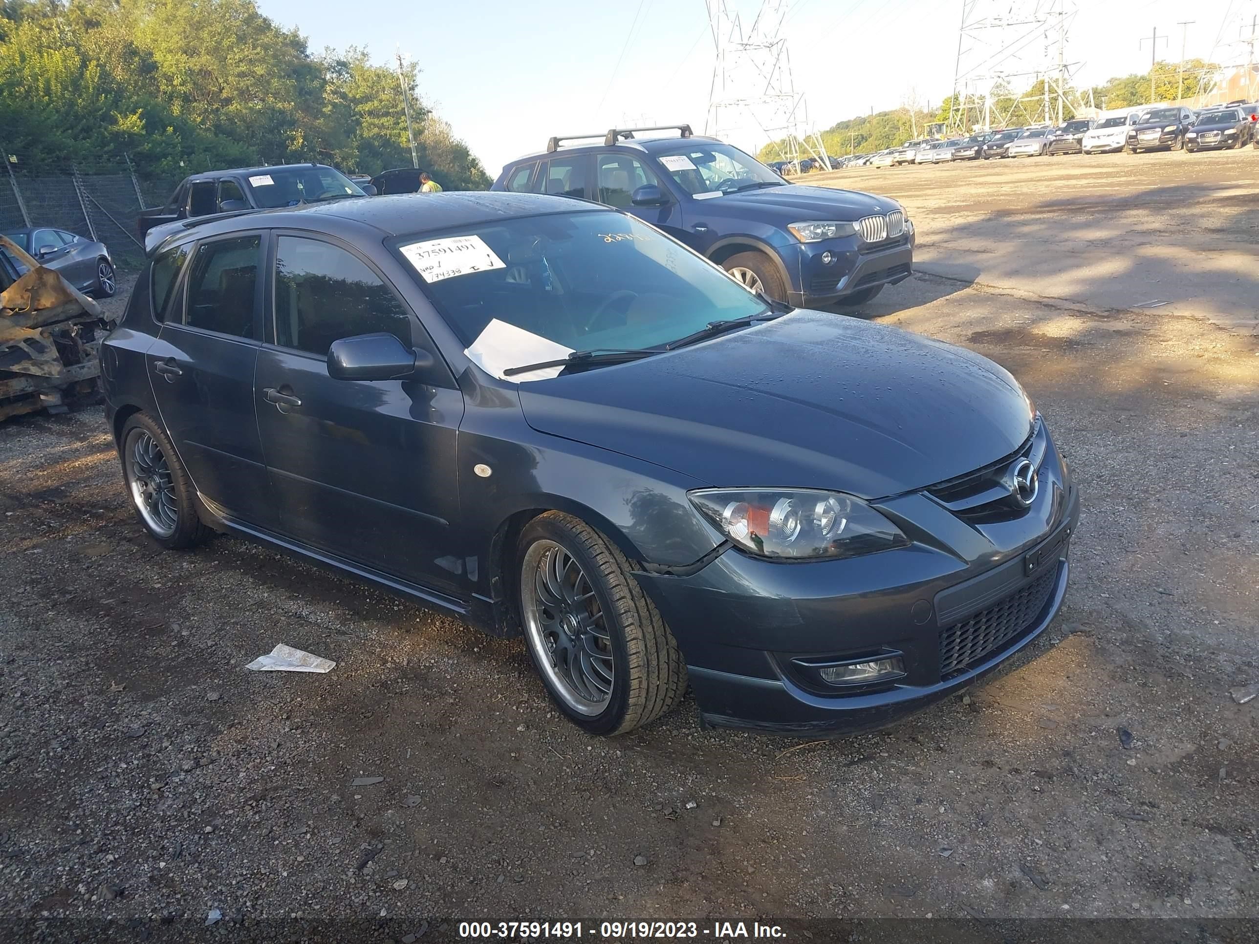 mazda 3 2009 jm1bk34l091228421