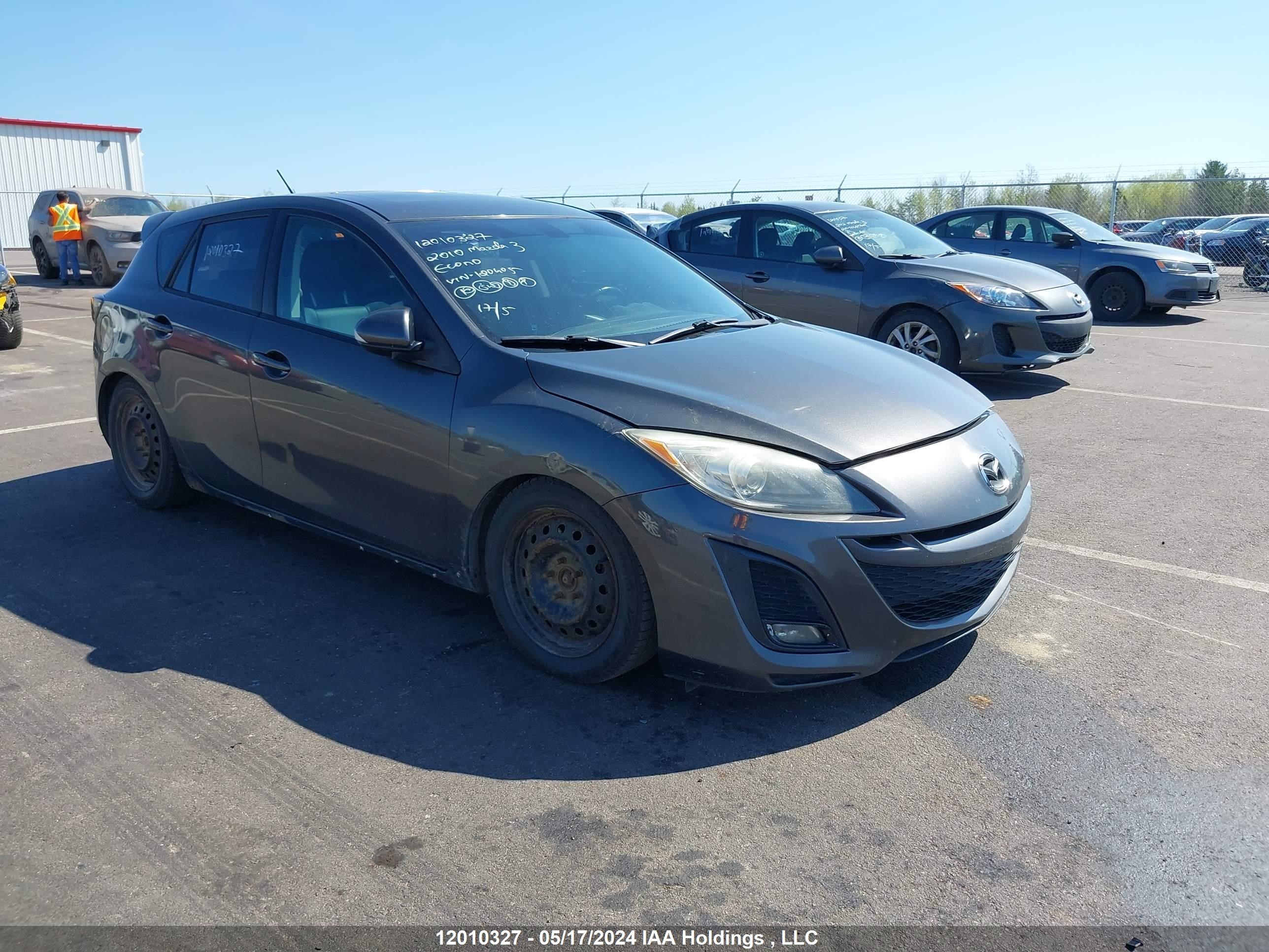 mazda 3 2010 jm1bl1h58a1120405