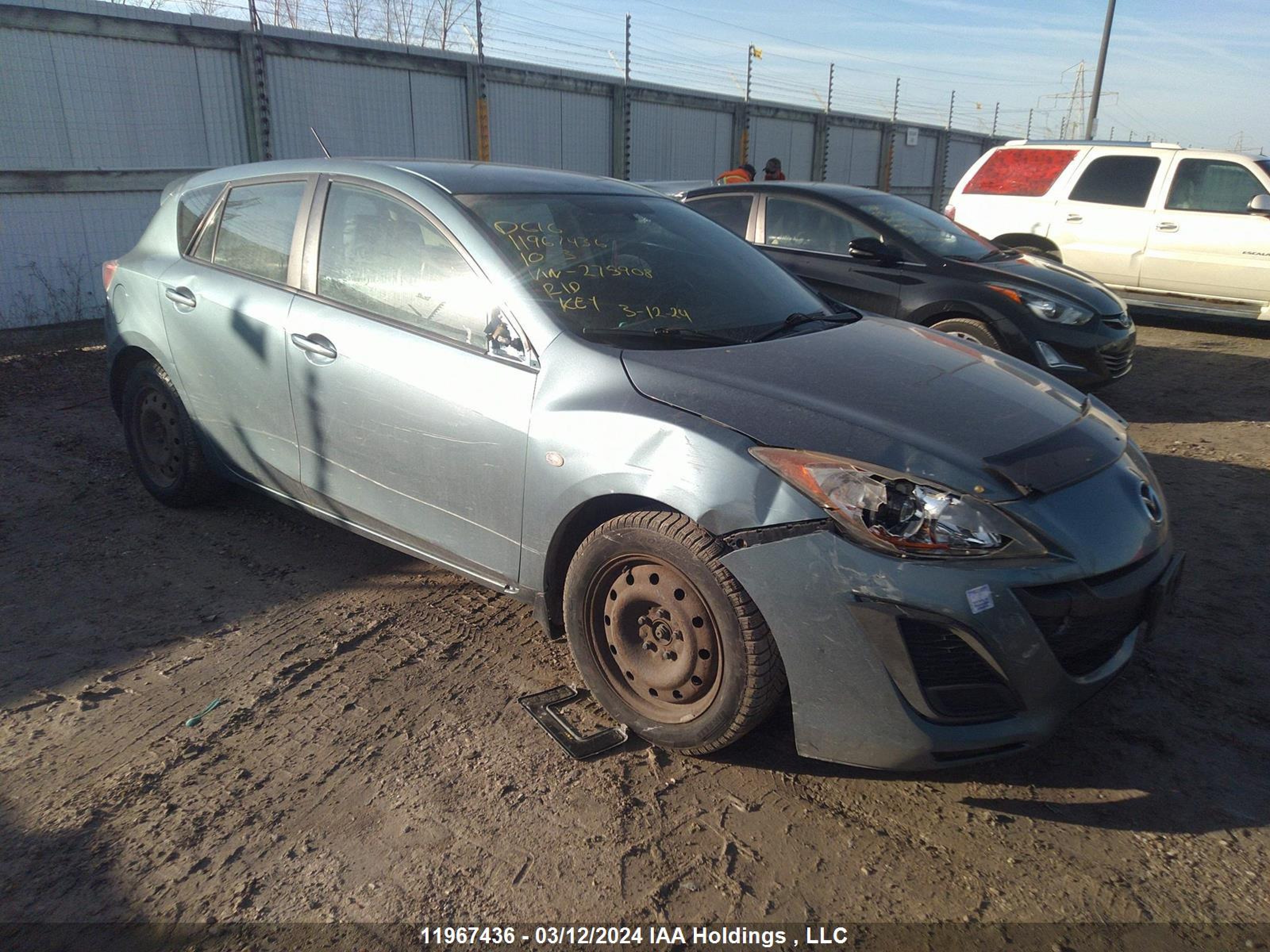 mazda 3 2010 jm1bl1hf7a1275908