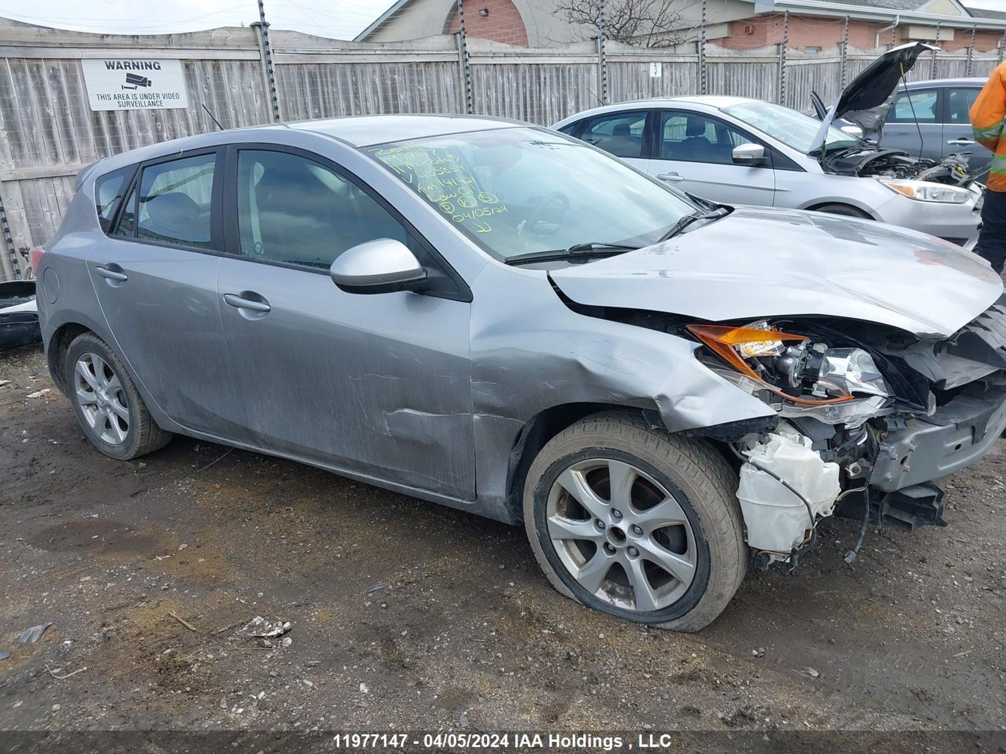 mazda 3 2011 jm1bl1kf8b1455859