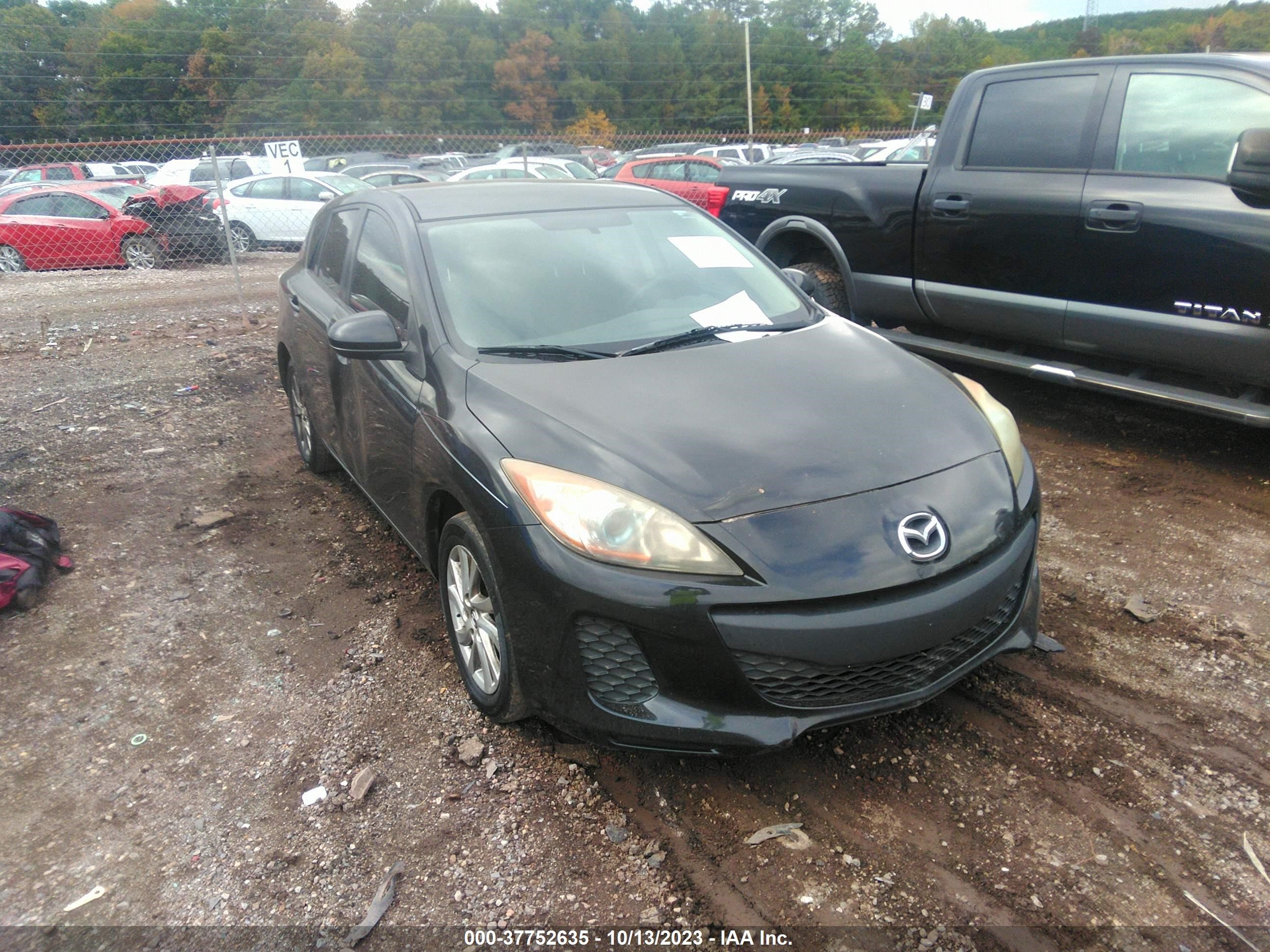 mazda 3 2013 jm1bl1l78d1710956