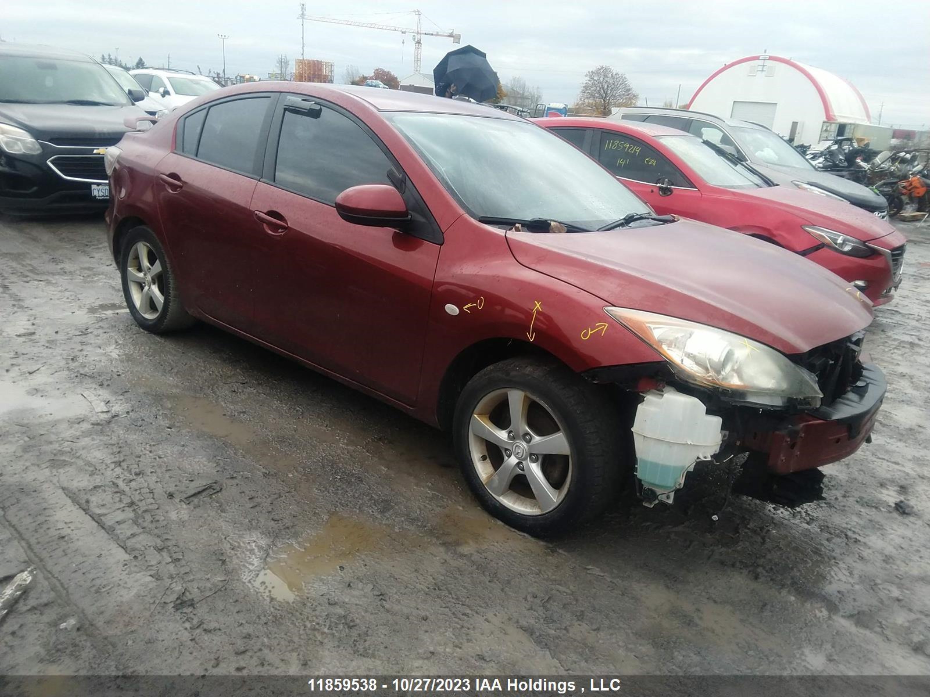 mazda 3 2010 jm1bl1sf1a1261270