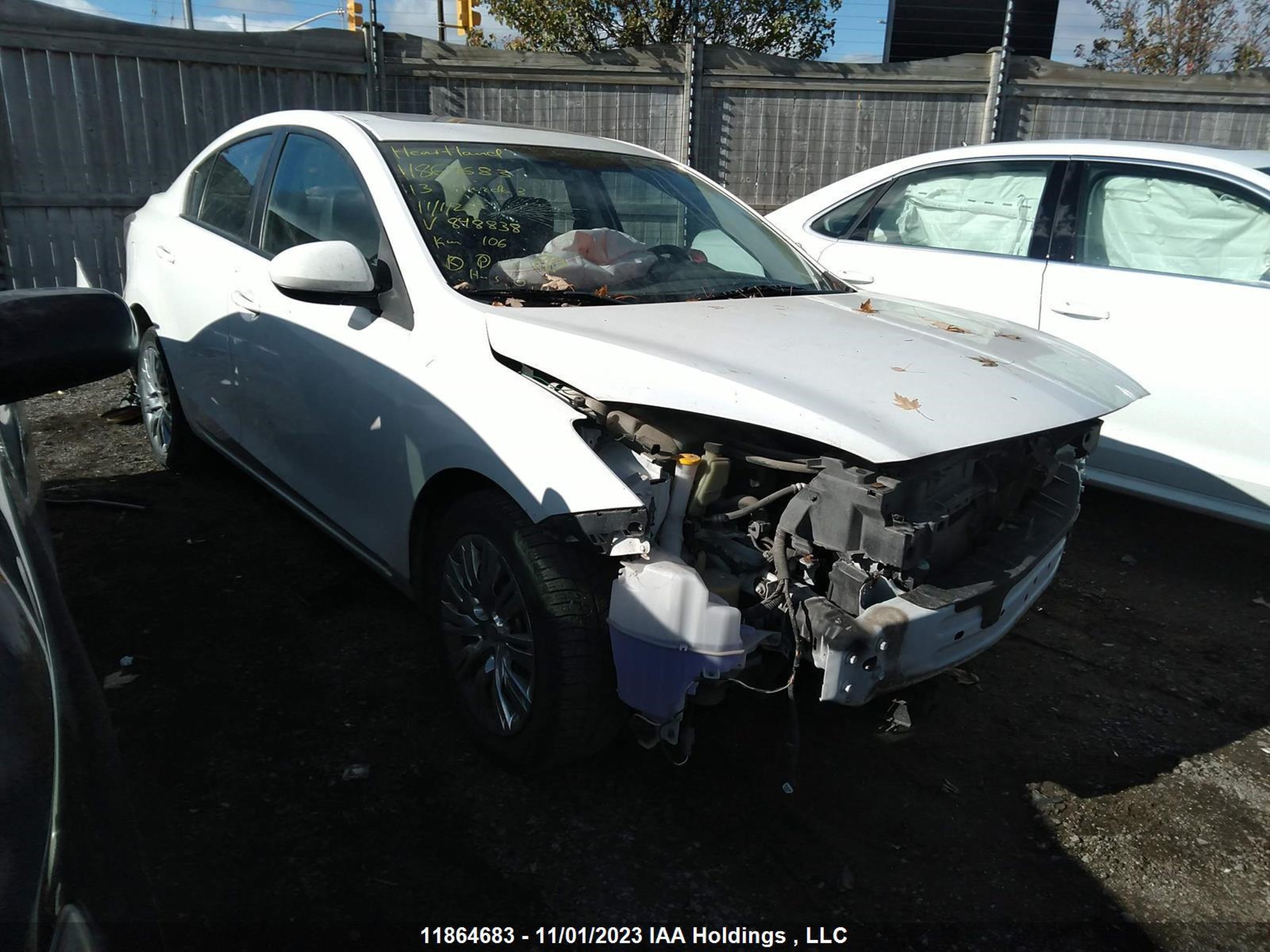 mazda 3 2013 jm1bl1v75d1848838