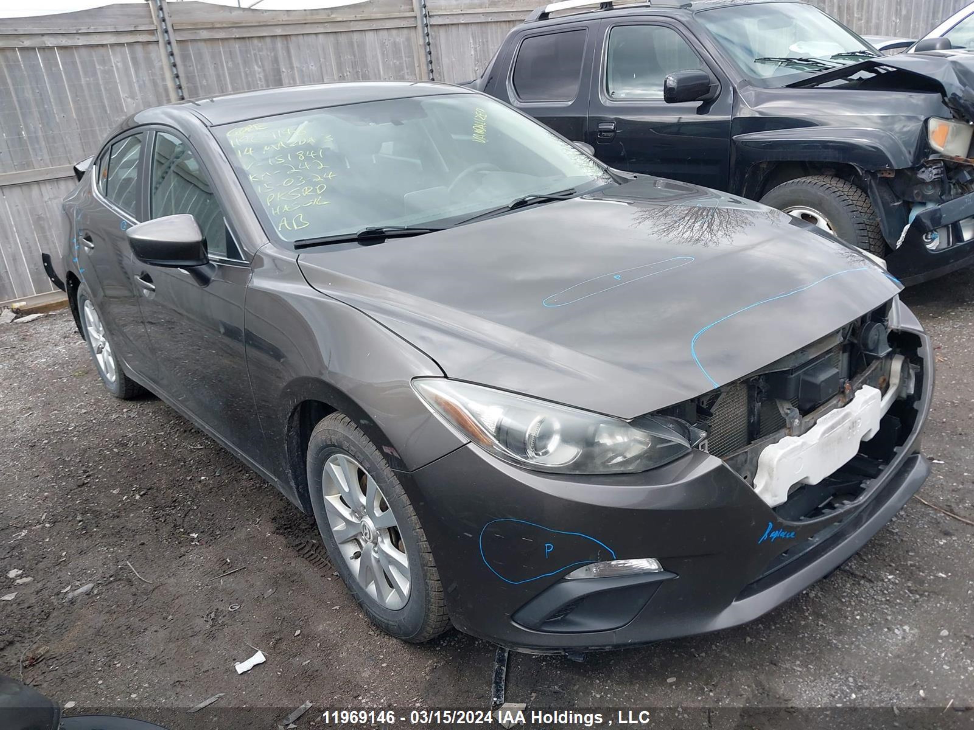 mazda 3 2014 jm1bm1v76e1151841