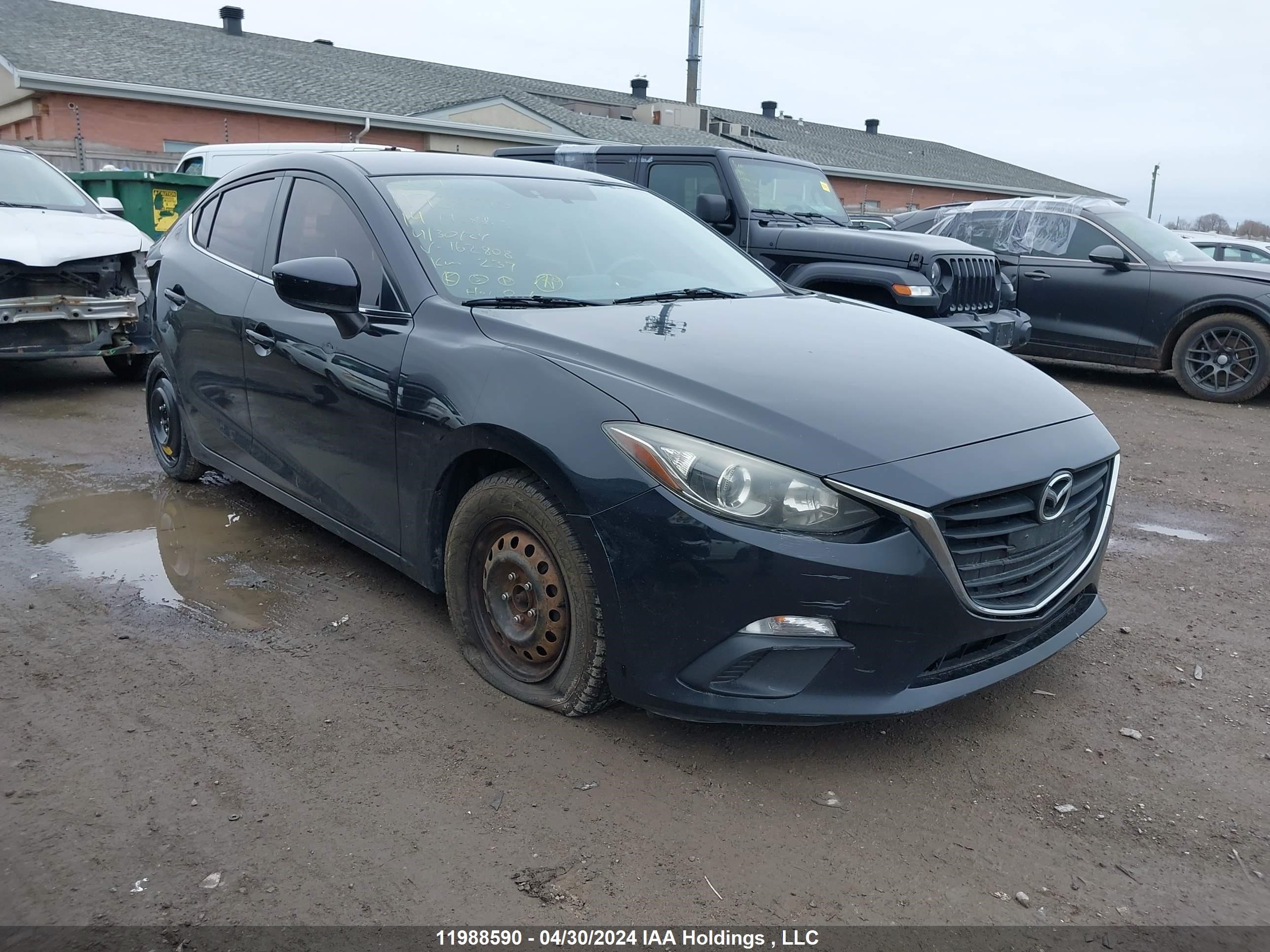 mazda 3 2014 jm1bm1v78e1162808