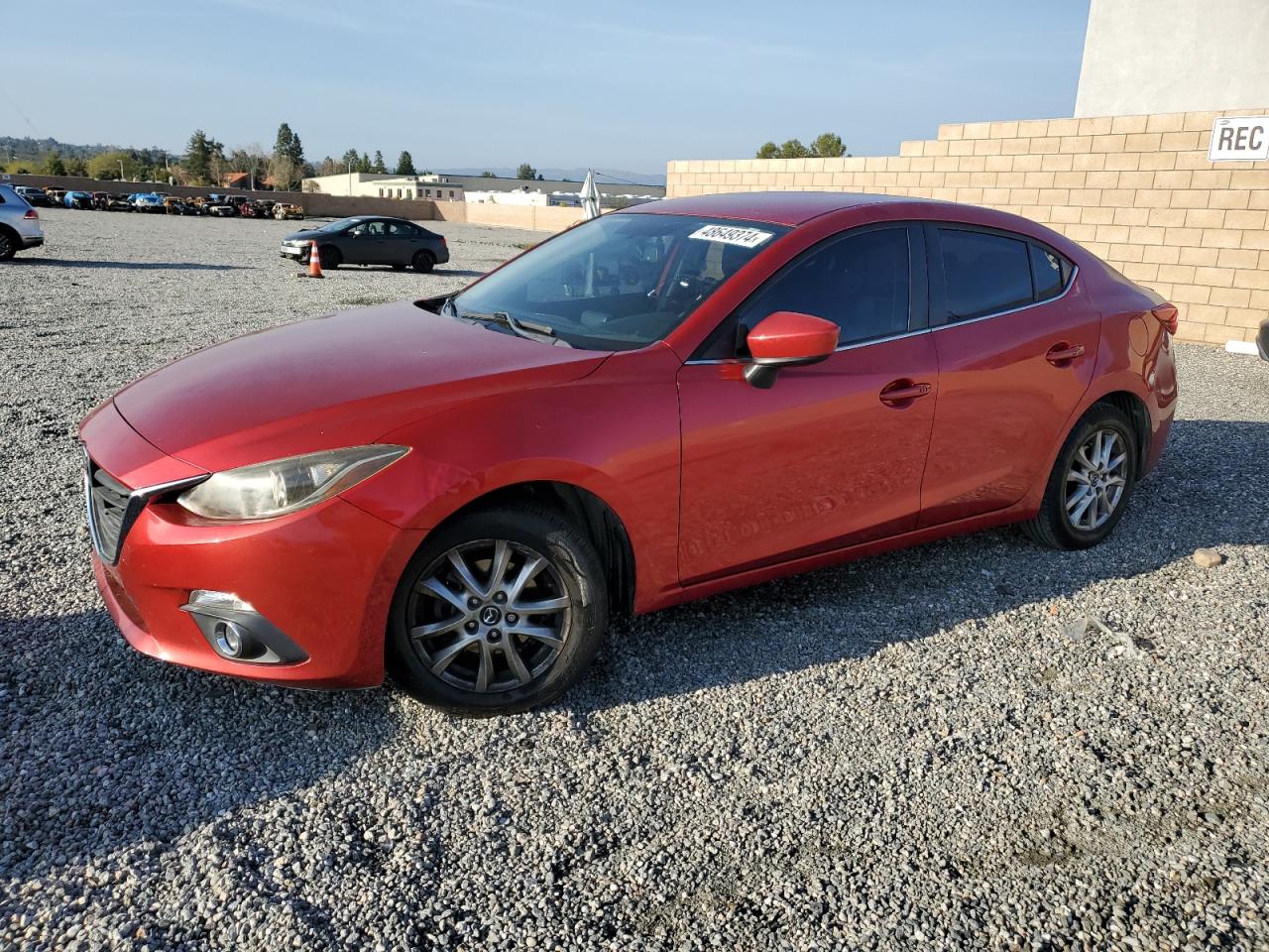 mazda 3 2014 jm1bm1v7xe1153740