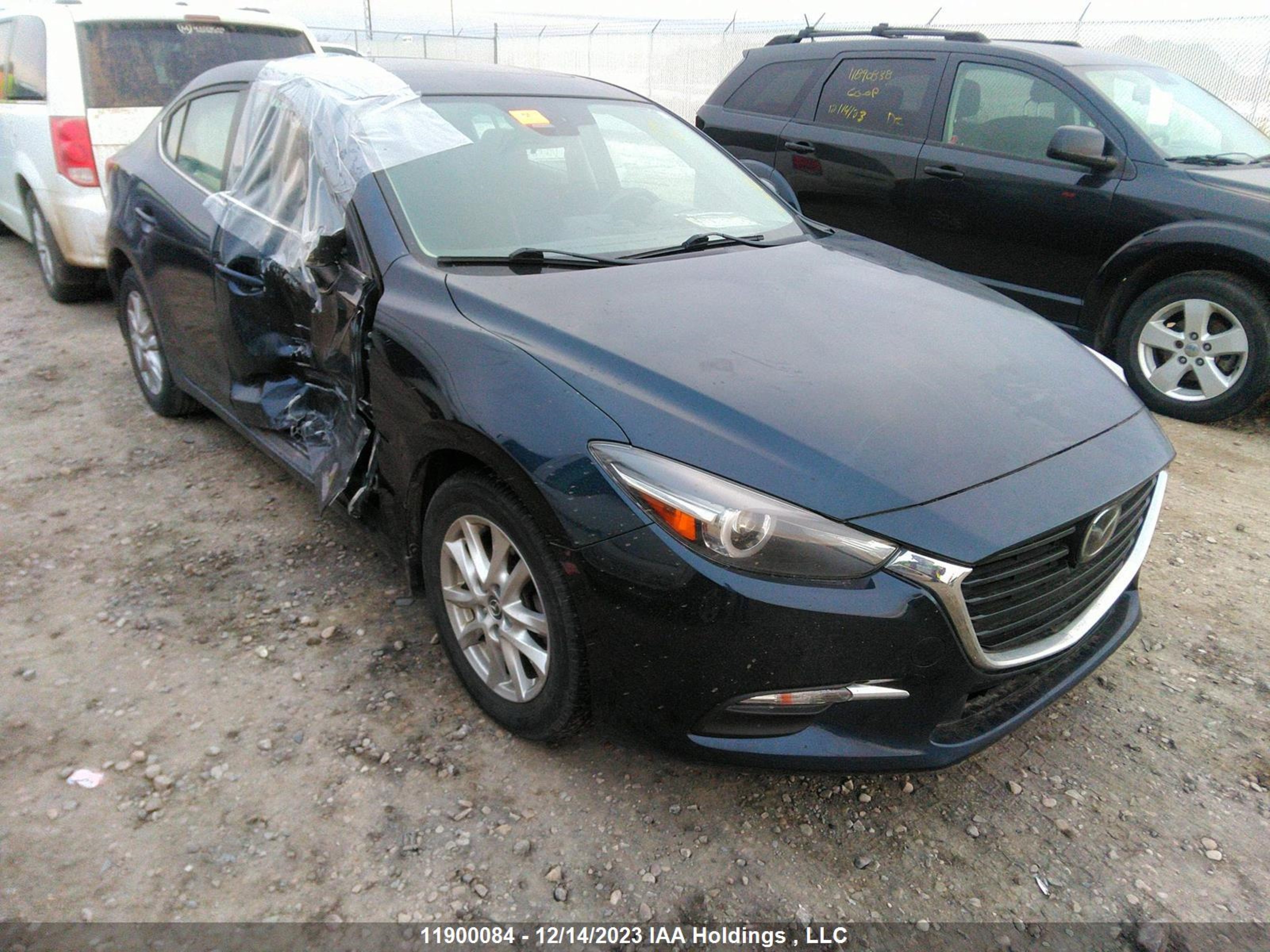 mazda 3 2018 jm1bn1v77j1164010