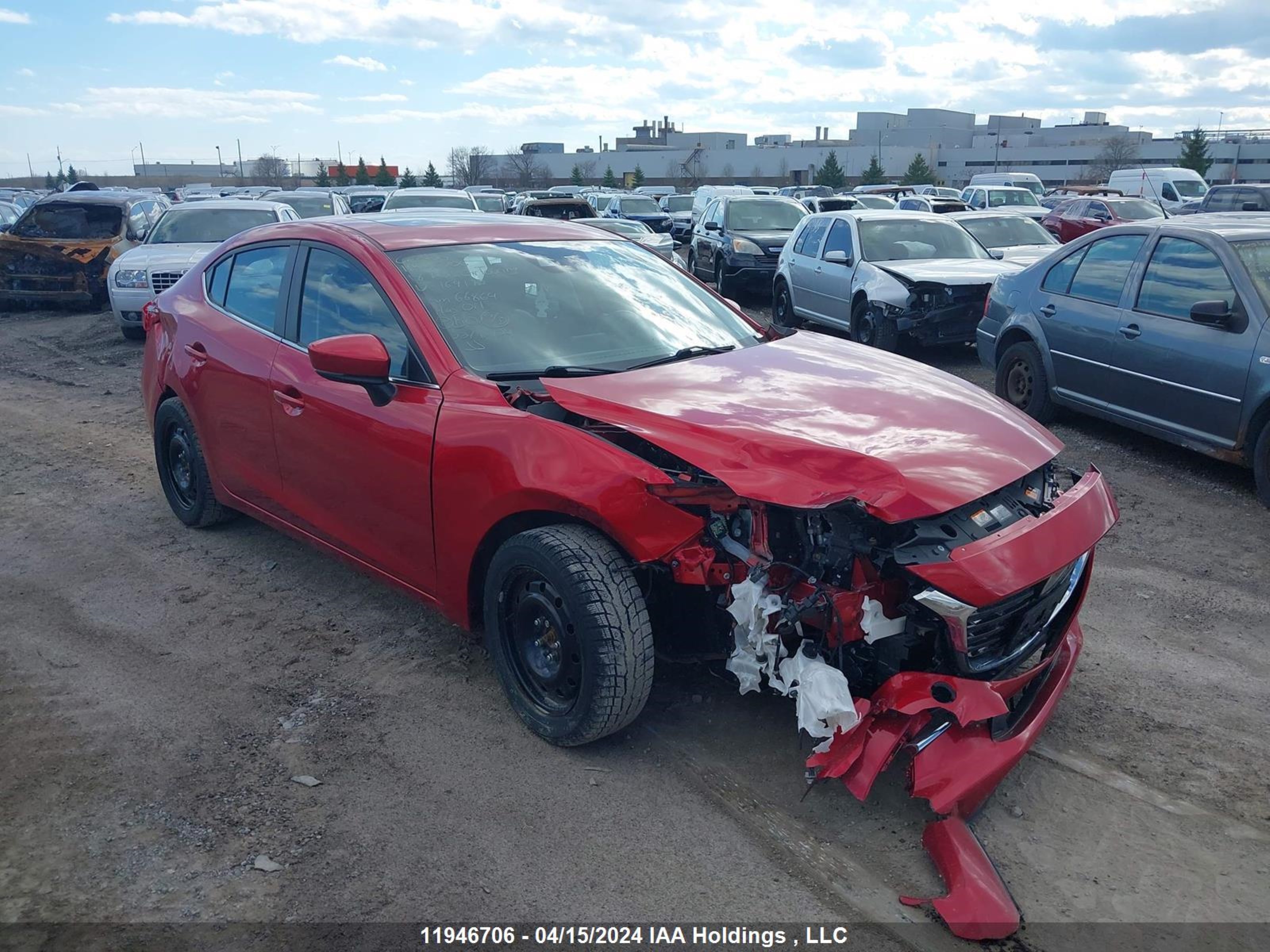 mazda 3 2018 jm1bn1w39j1169172