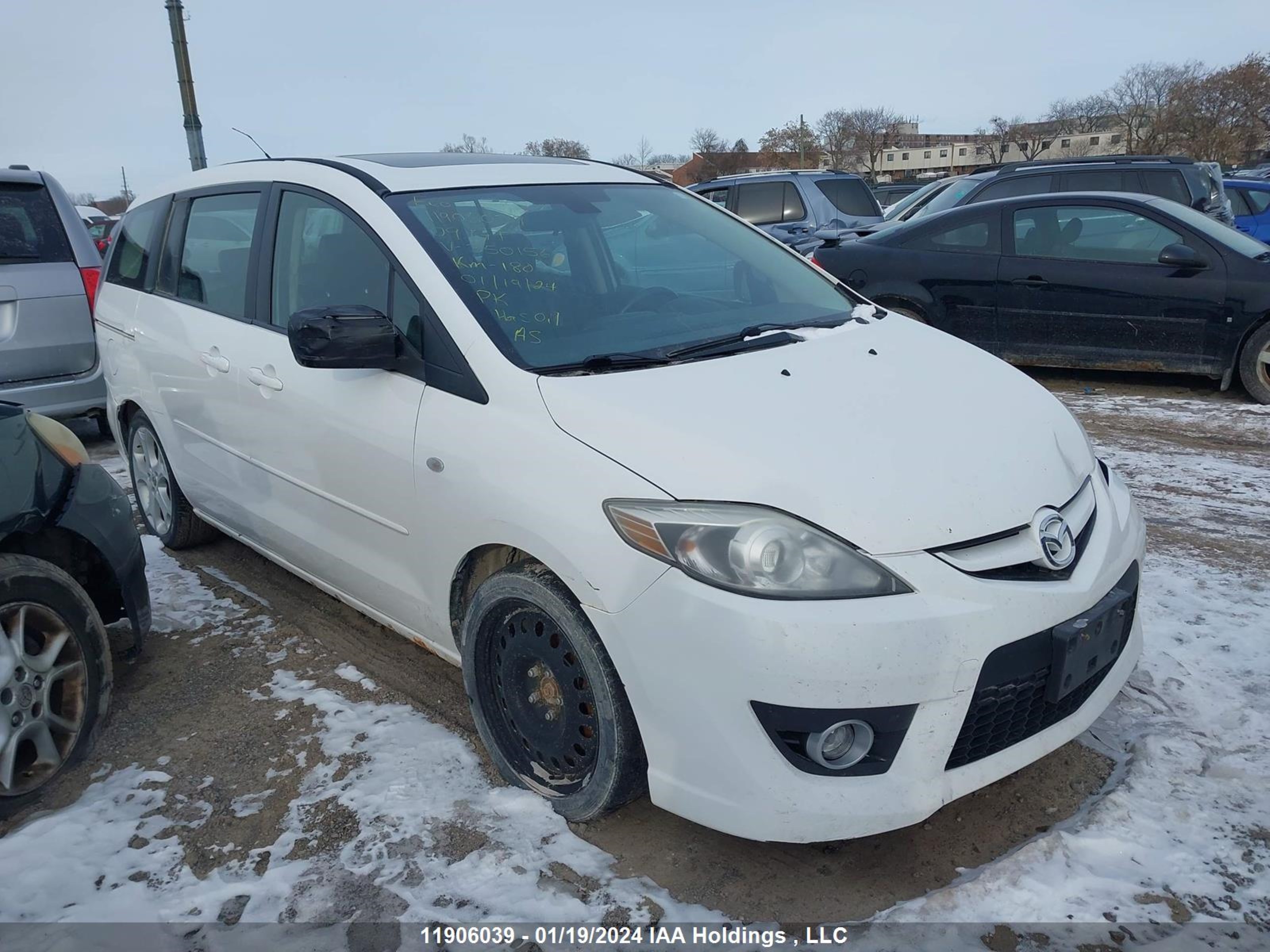 mazda 5 2009 jm1cr293290350156