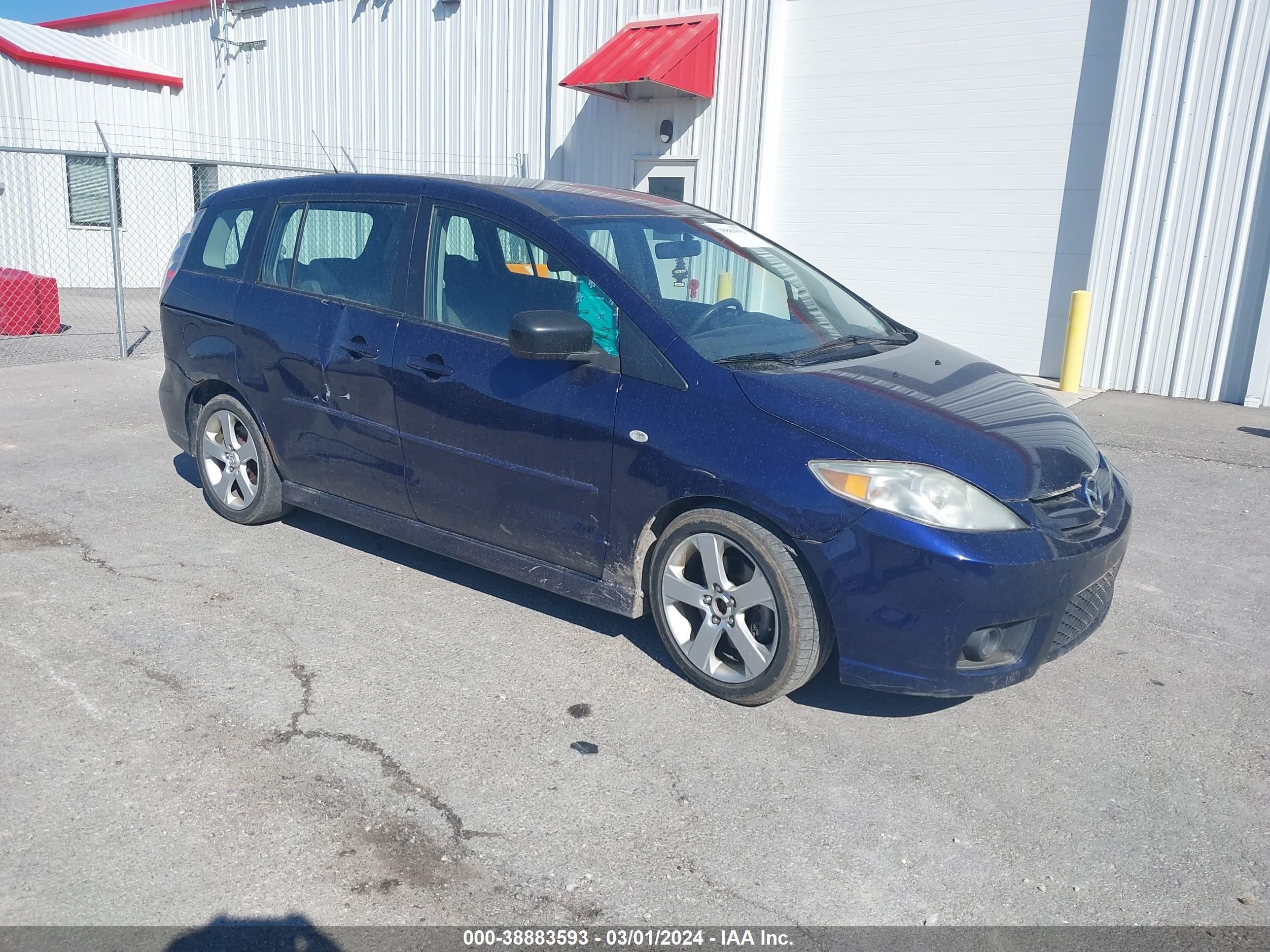 mazda 5 2007 jm1cr293470137884