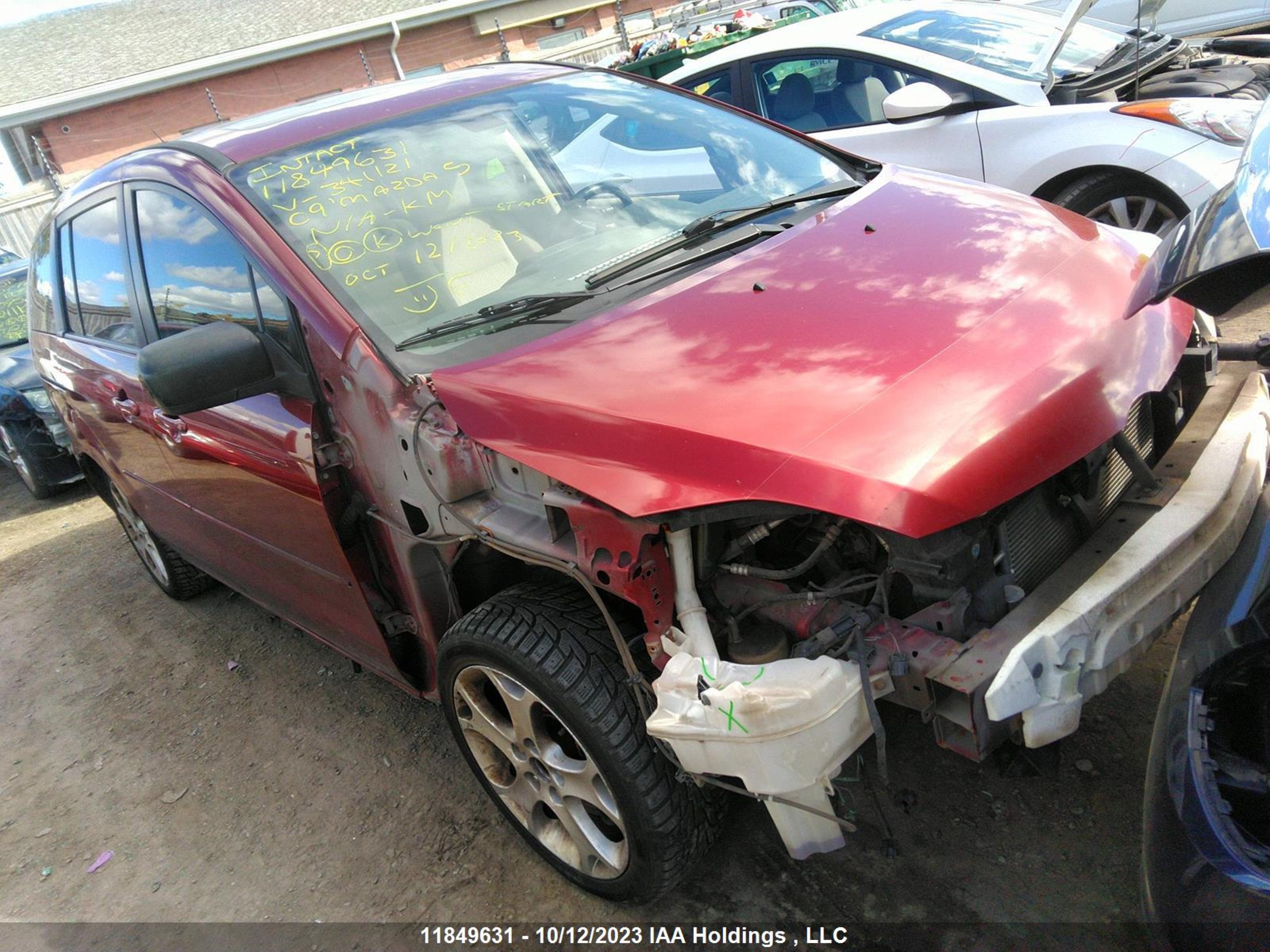 mazda 5 2009 jm1cr293490341121