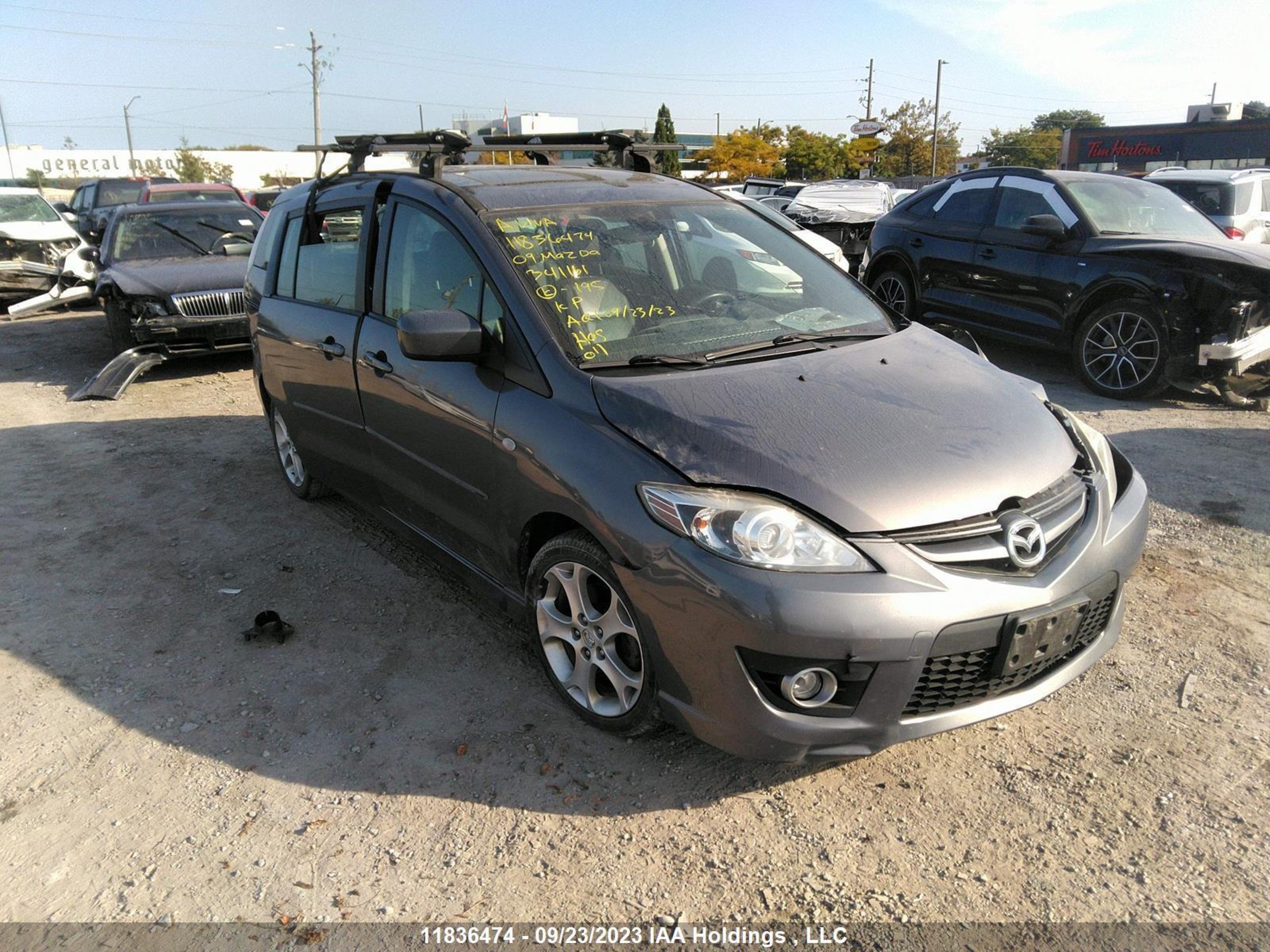 mazda 5 2009 jm1cr293590341161