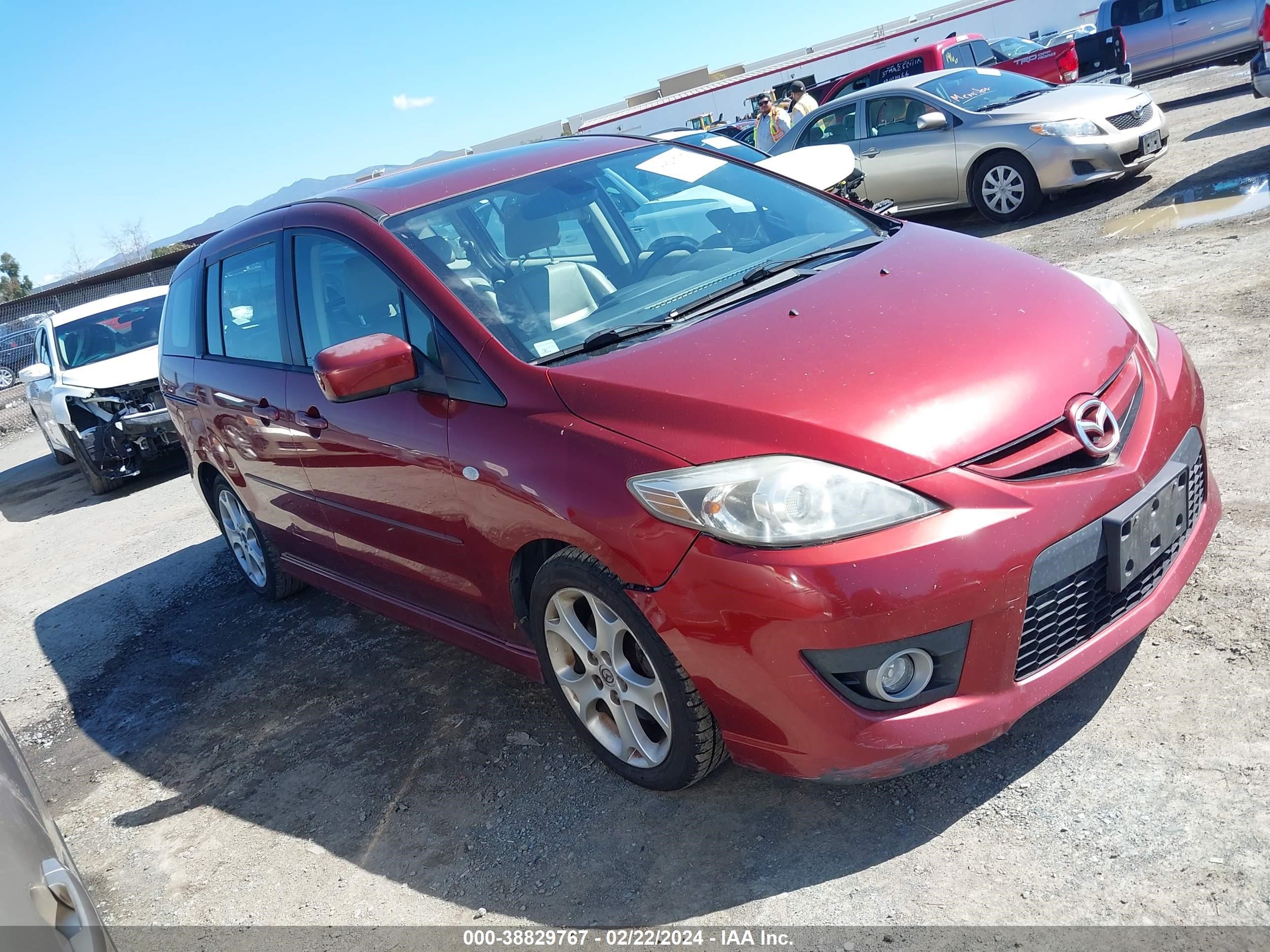 mazda 5 2008 jm1cr29l080326663