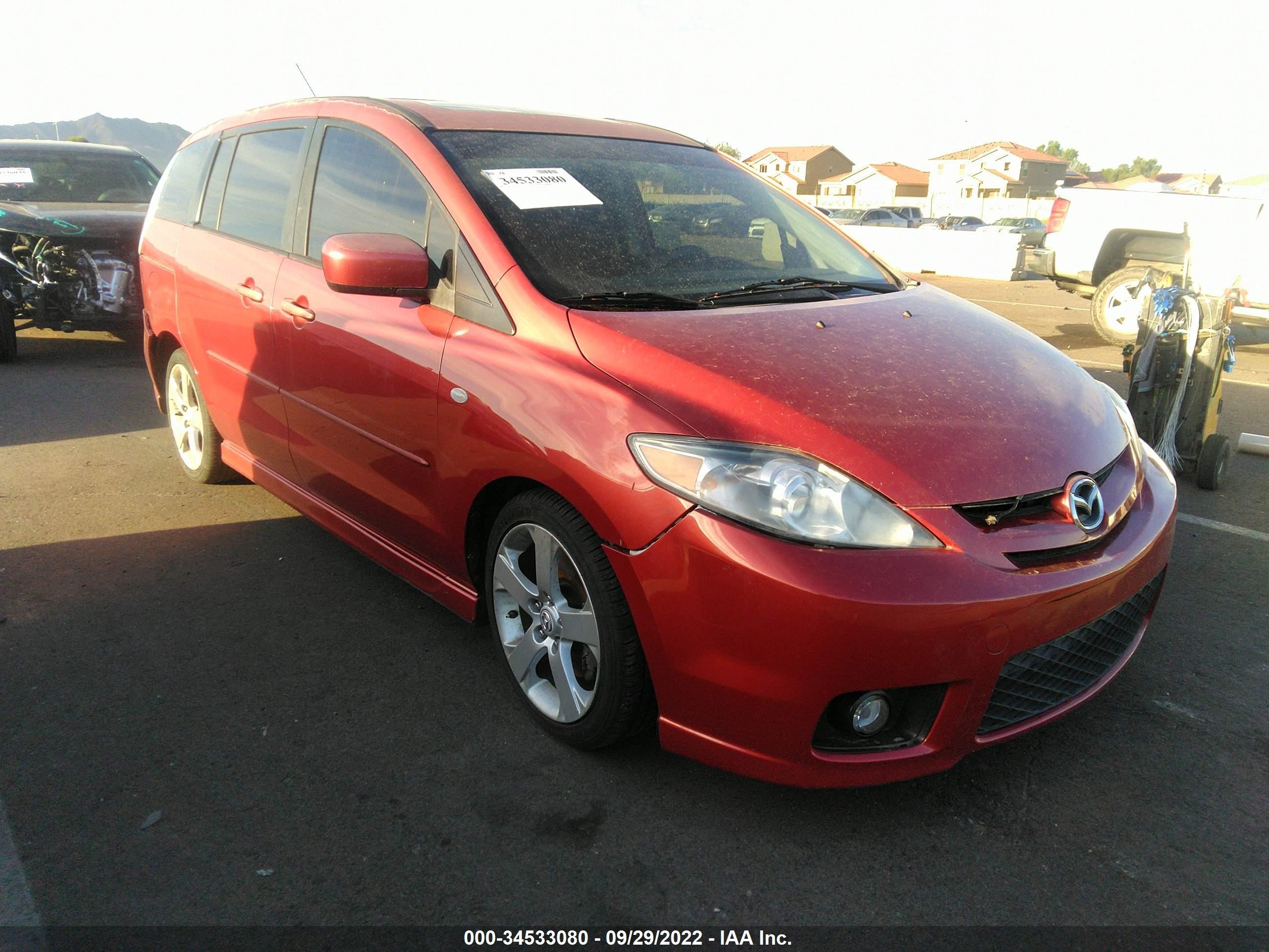 mazda 5 2006 jm1cr29l160100354