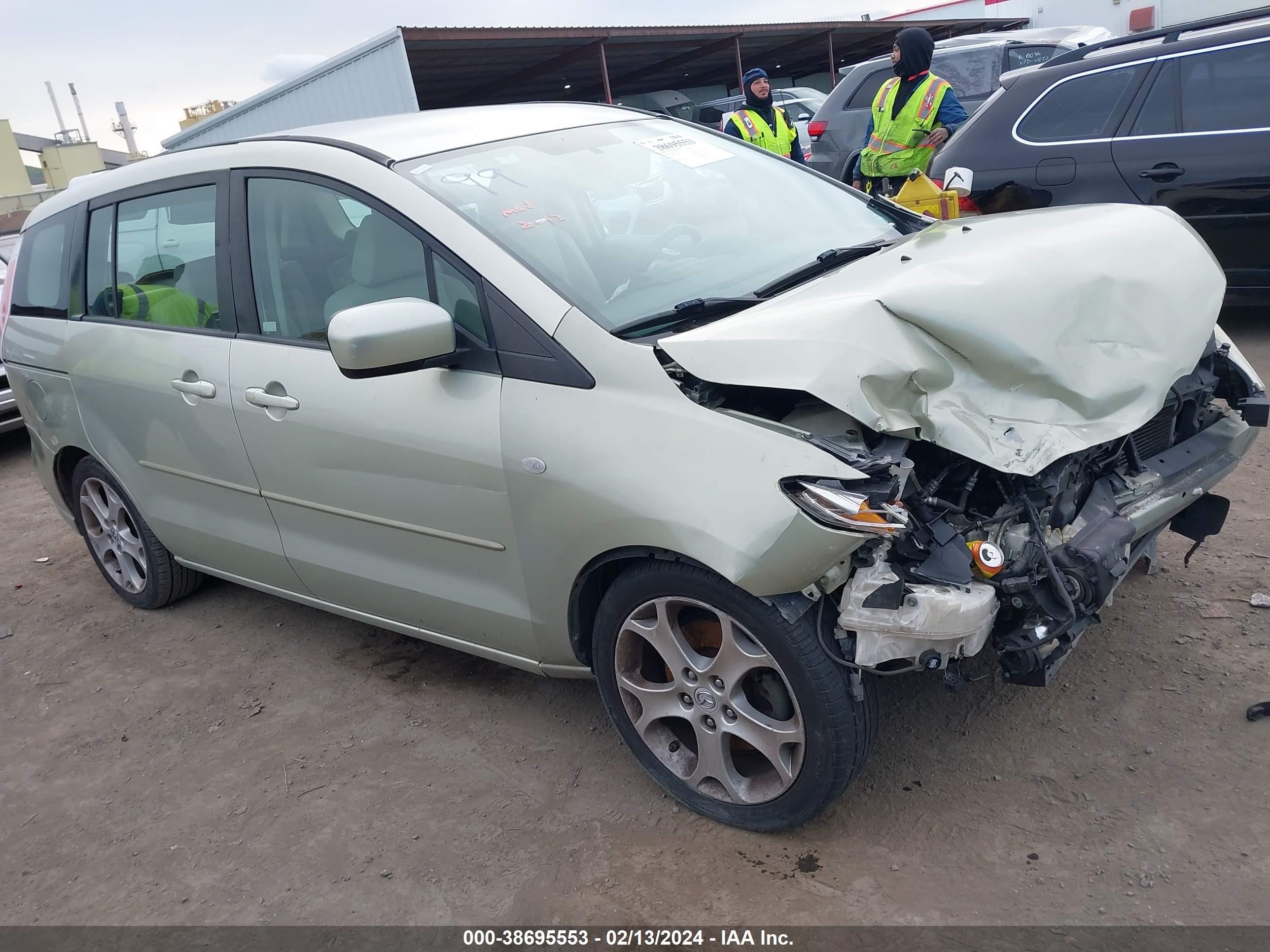 mazda 5 2008 jm1cr29l280316605