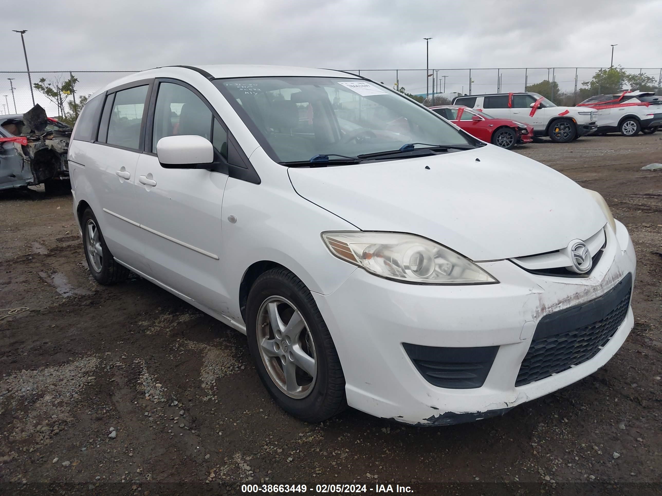 mazda 5 2009 jm1cr29l890350582