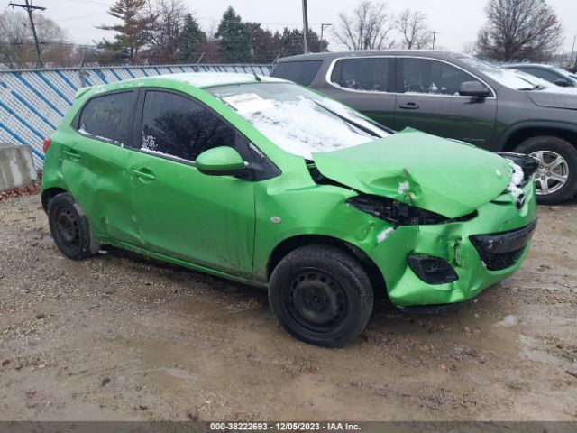 mazda mazda2 2011 jm1de1hy0b0126770