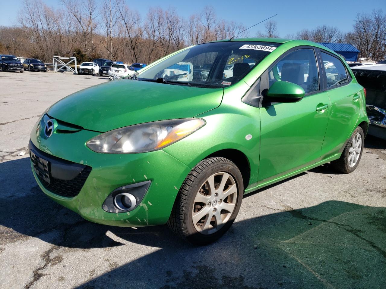 mazda 2 2011 jm1de1hy3b0113141