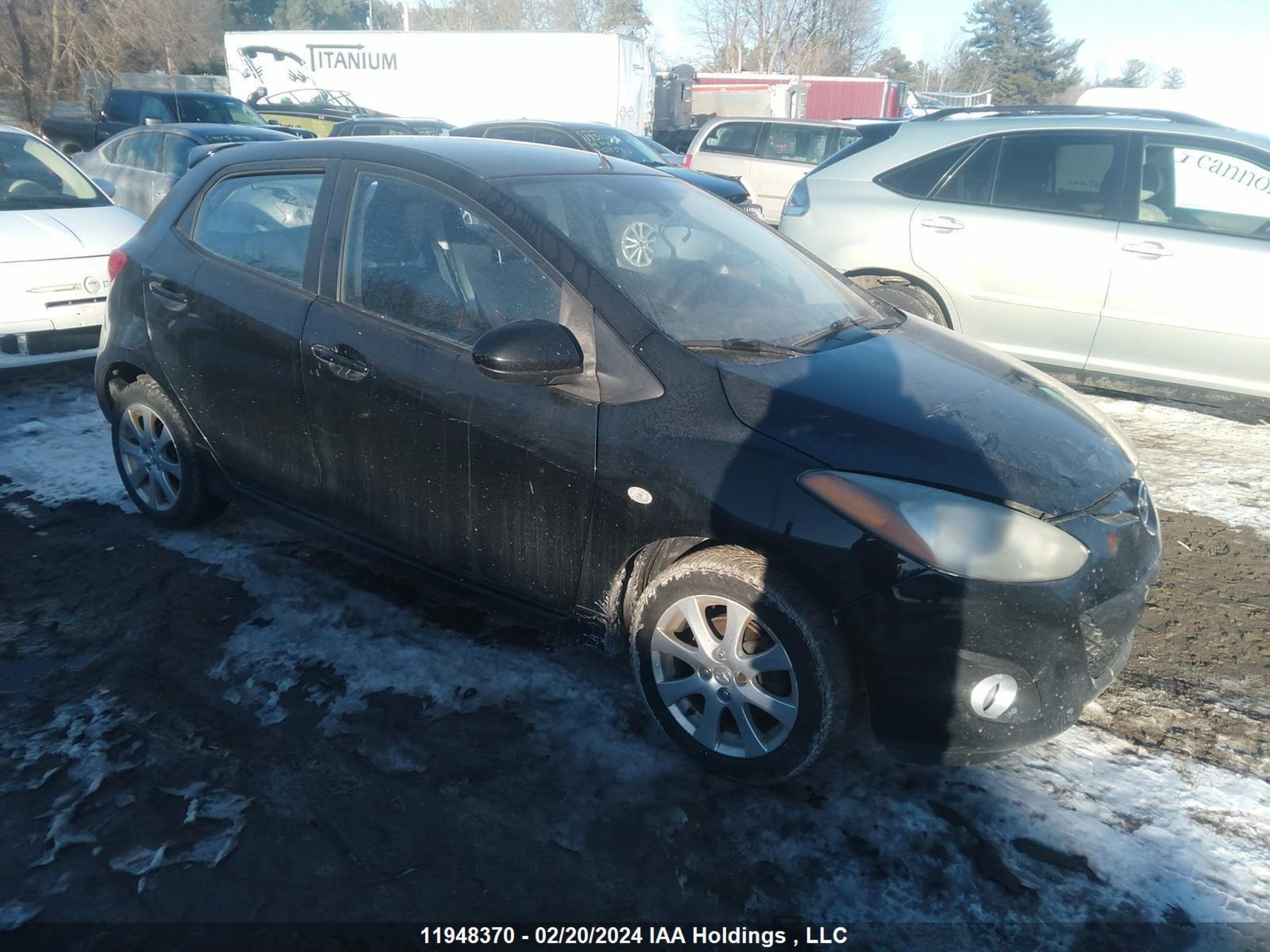 mazda 2 2011 jm1de1hy6b0107818