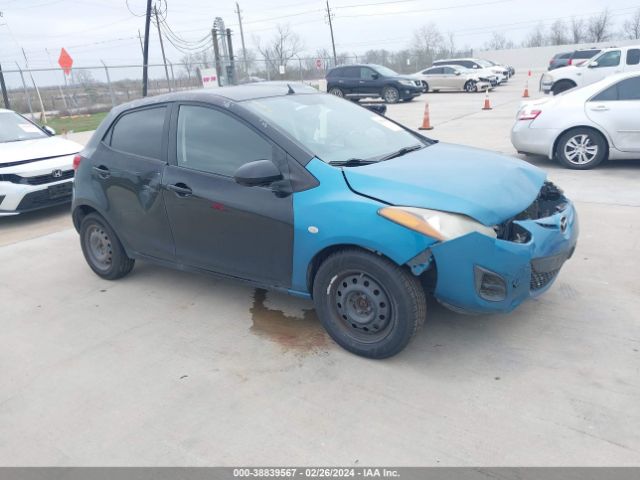 mazda mazda2 2012 jm1de1ky2c0144441