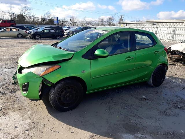 mazda mazda2 2013 jm1de1ky4d0166491