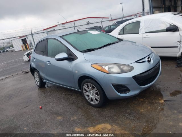 mazda mazda2 2013 jm1de1ky6d0153242