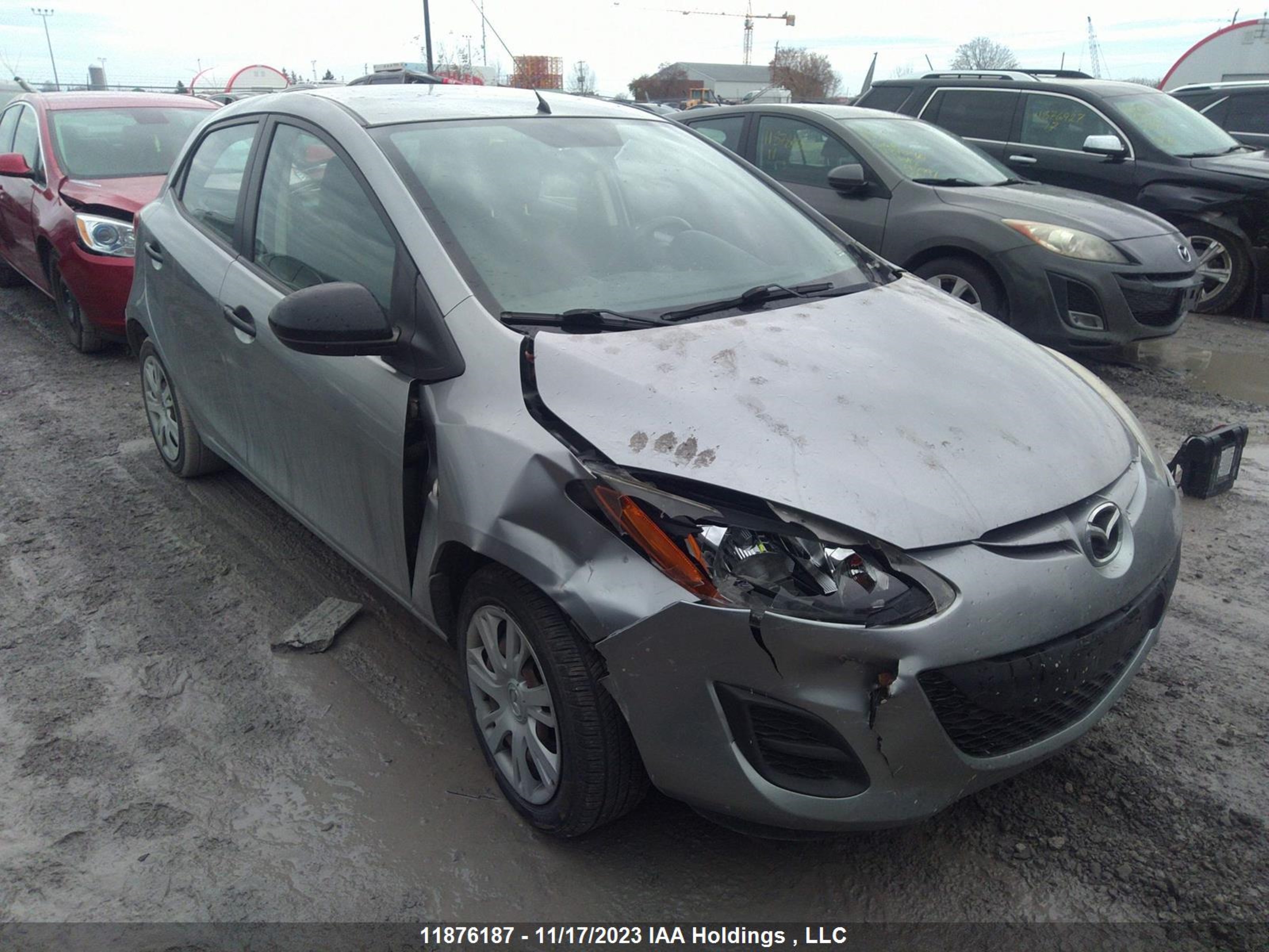 mazda 2 2013 jm1de1ky7d0165450