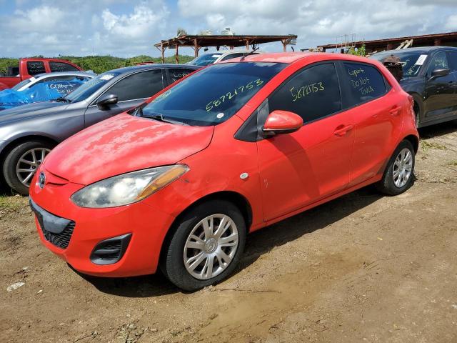 mazda mazda2 2012 jm1de1ky9c0131315