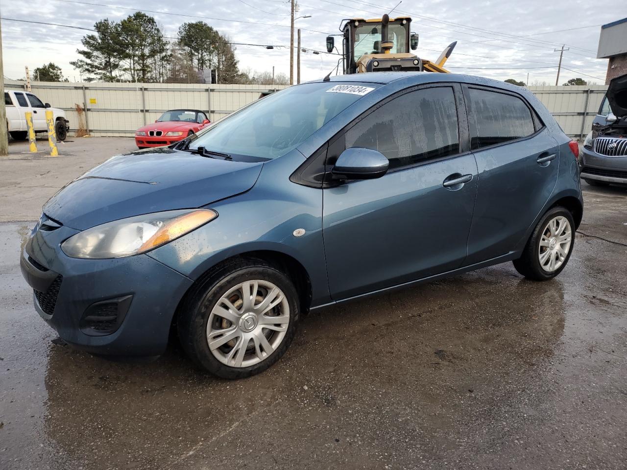 mazda 2 2014 jm1de1ky9e0185443