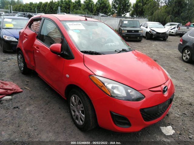 mazda 2 2012 jm1de1kz4c0152078