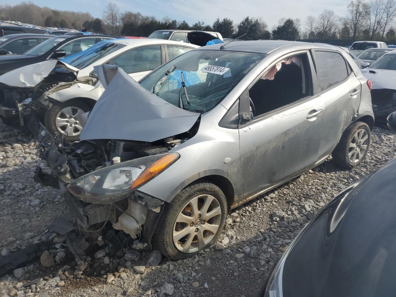 mazda 2 2013 jm1de1ly0d0158421