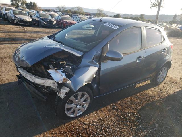 mazda 2 2014 jm1de1lz7e0175632