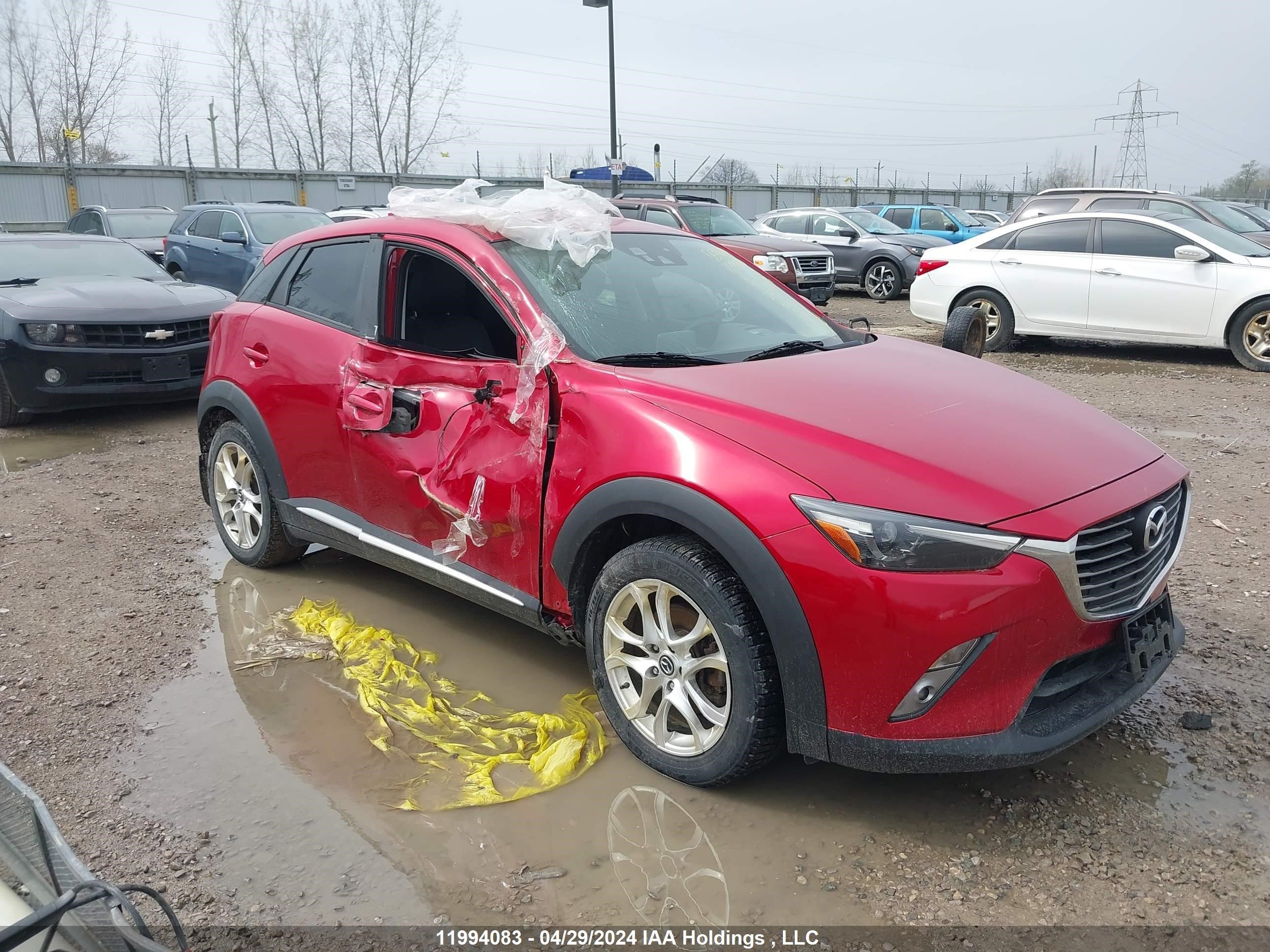 mazda cx-3 2016 jm1dkbd76g0111256