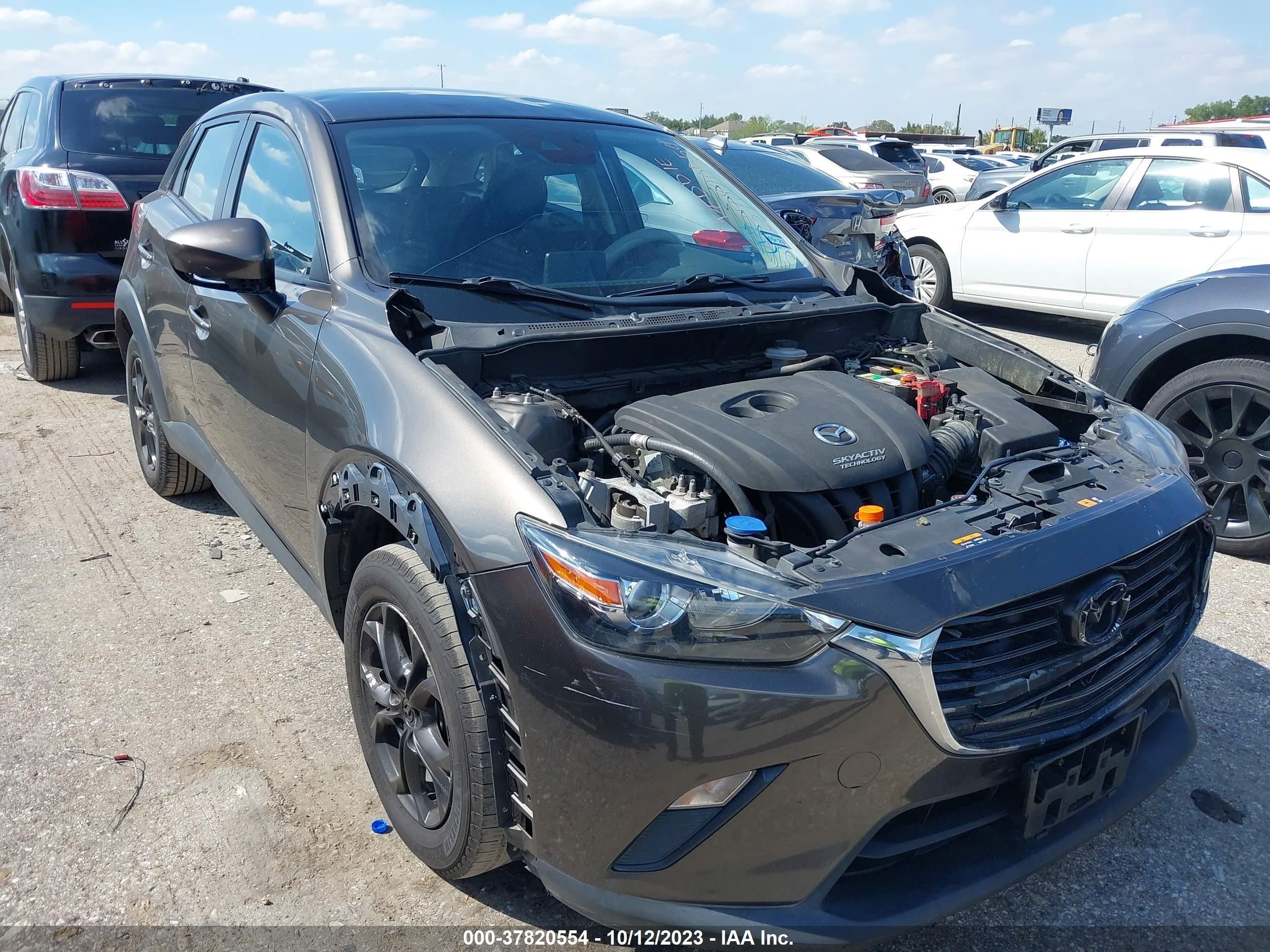 mazda cx-3 2018 jm1dkdb76j0316565