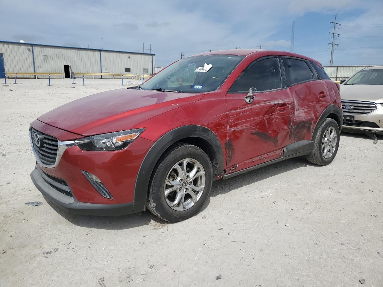 mazda cx-3 2016 jm1dkdb77g0134799