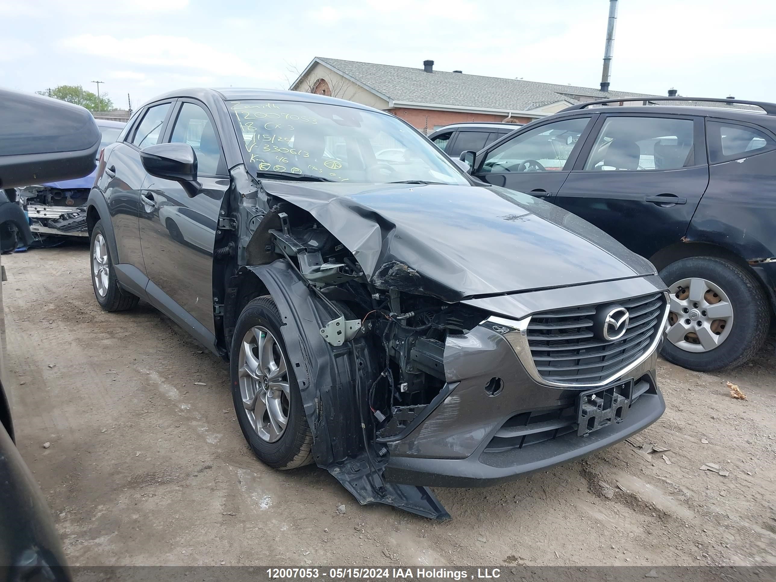 mazda cx-3 2018 jm1dkdc75j1330613