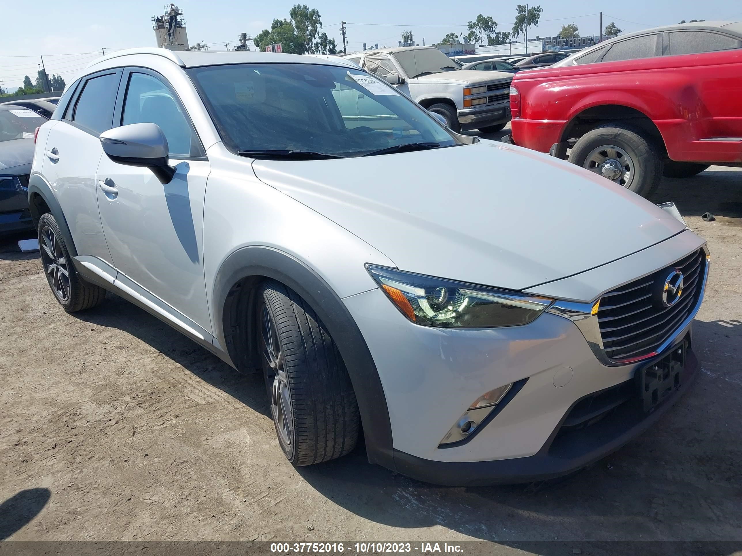 mazda cx-3 2018 jm1dkdd74j0314293