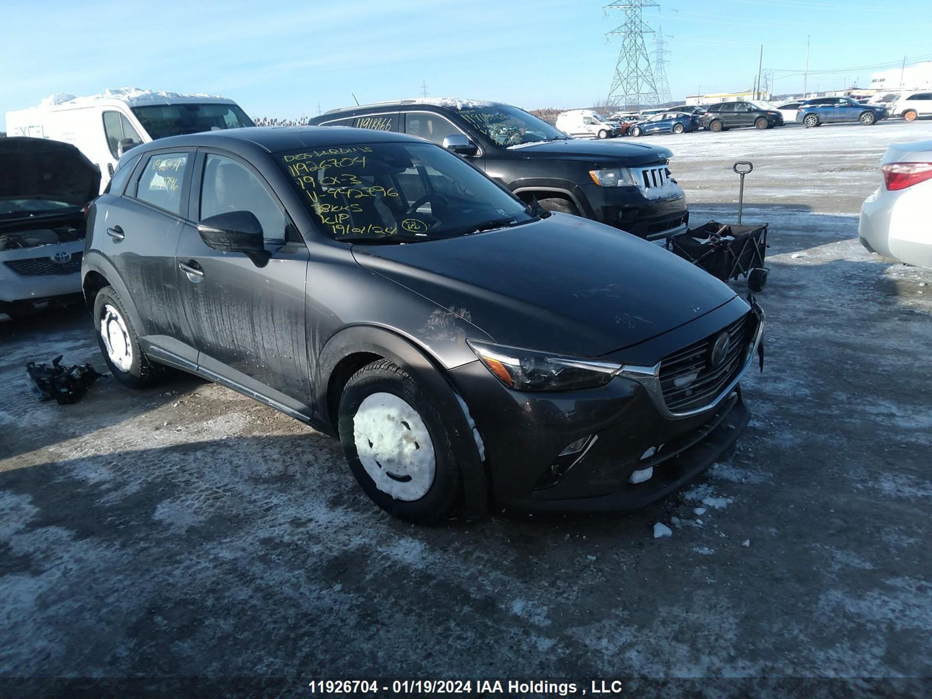 mazda cx-3 2019 jm1dkfd75k0442796