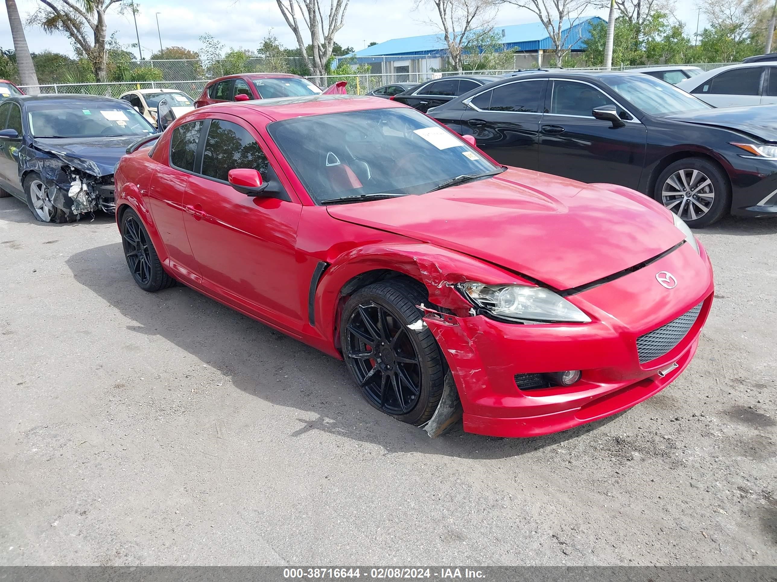 mazda rx-8 2004 jm1fe173x40104597