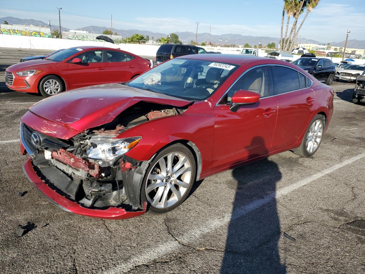 mazda 6 2015 jm1gj1t55f1207155