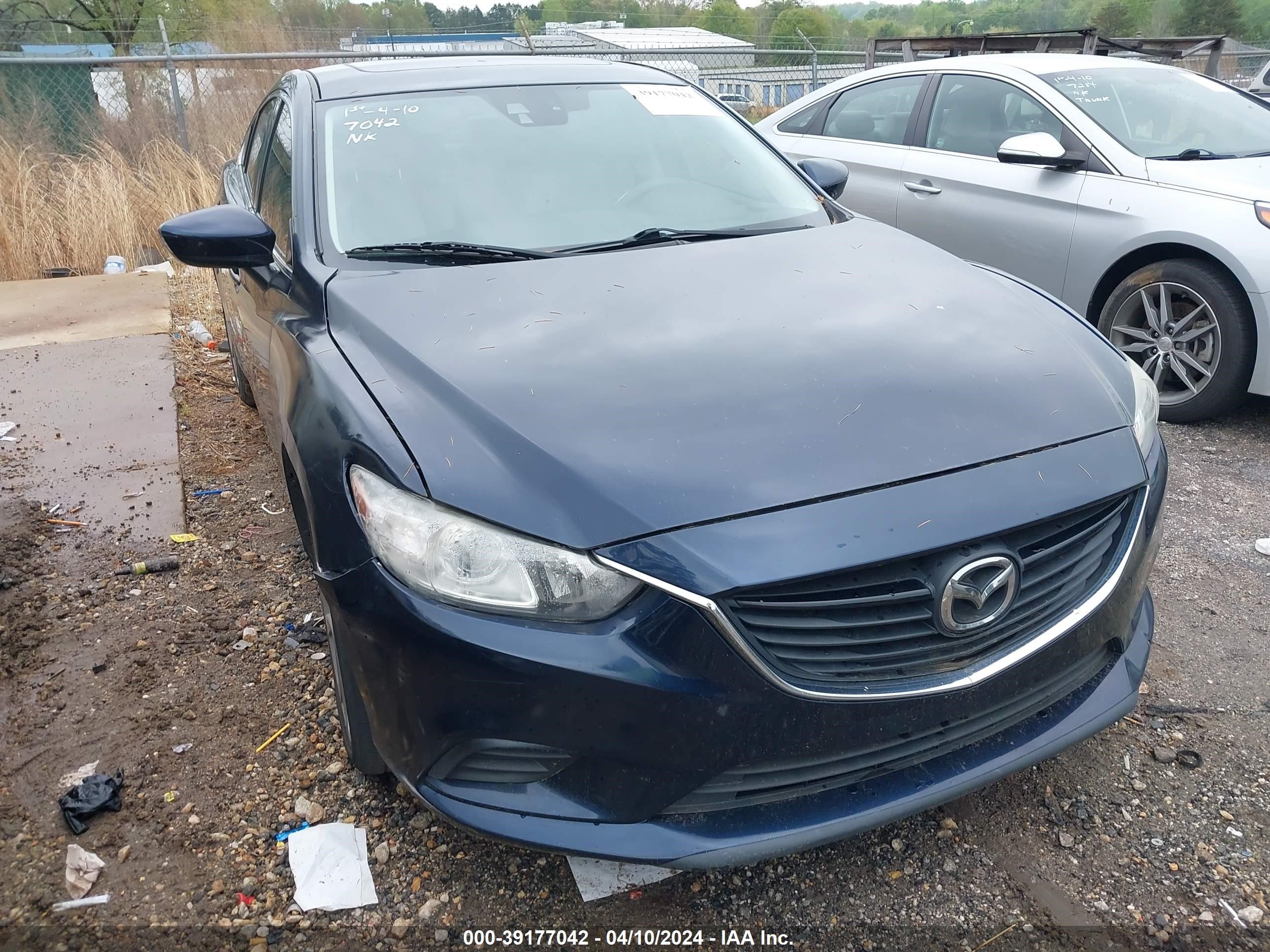 mazda 6 2015 jm1gj1t58f1217579