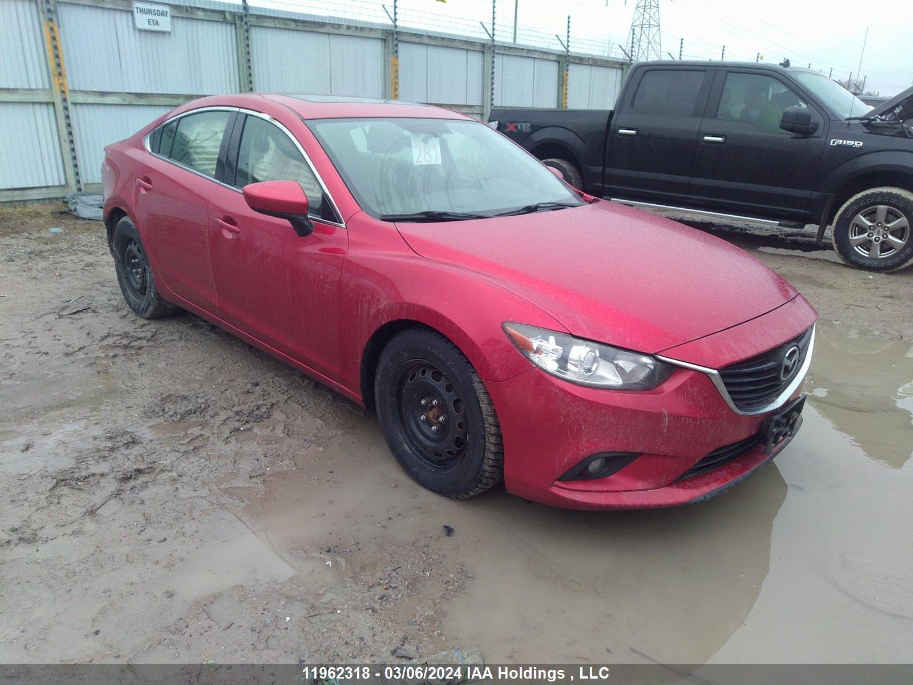 mazda 6 2015 jm1gj1v52f1217686