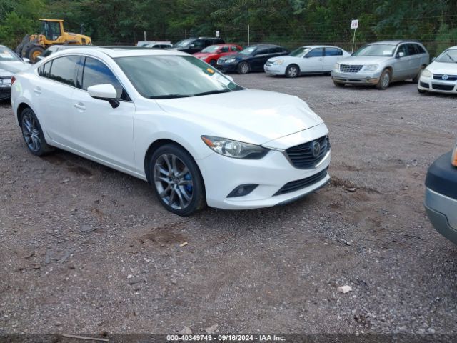 mazda mazda6 2015 jm1gj1w55f1208530