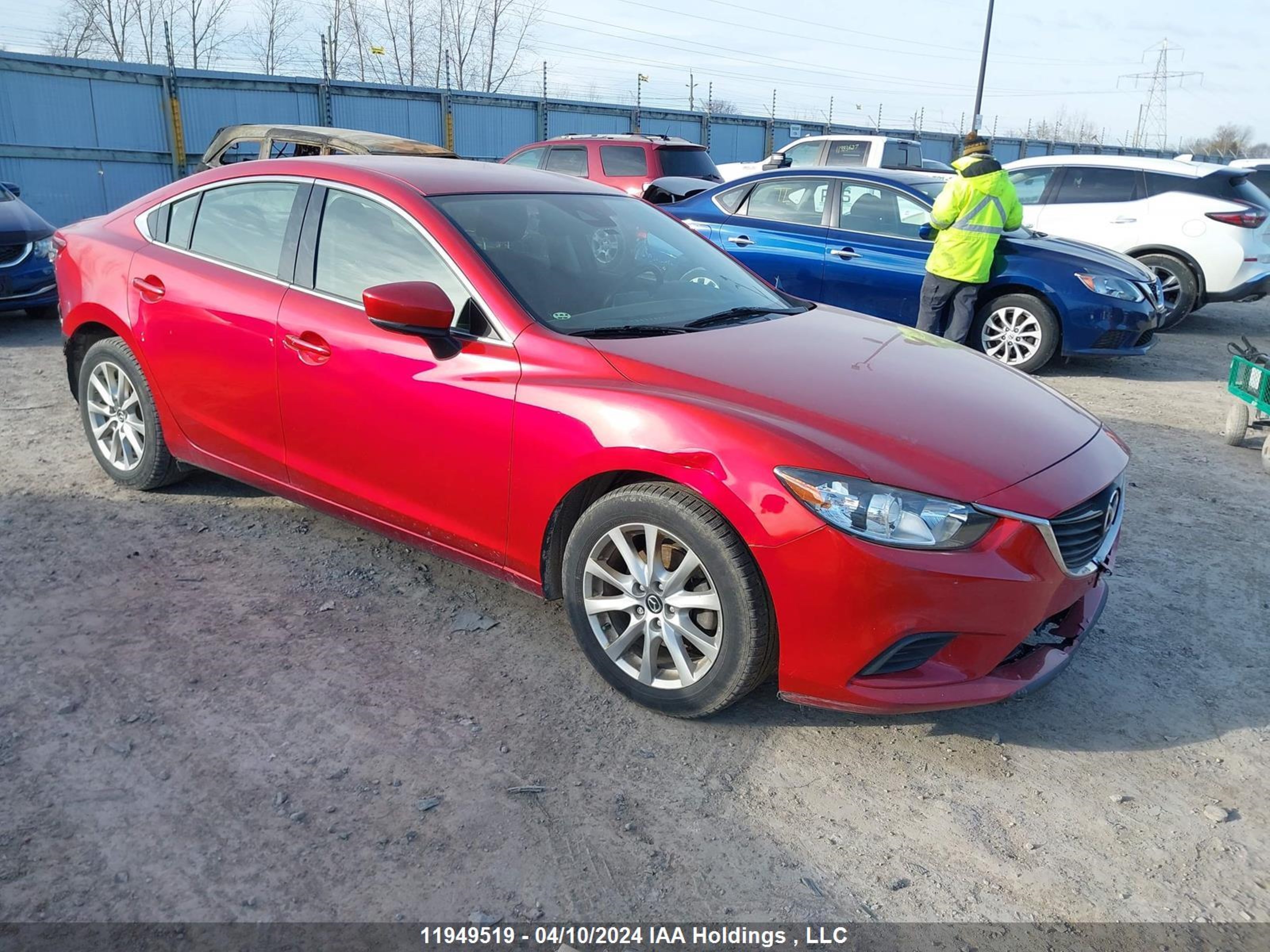 mazda 6 2017 jm1gl1v50h1143231